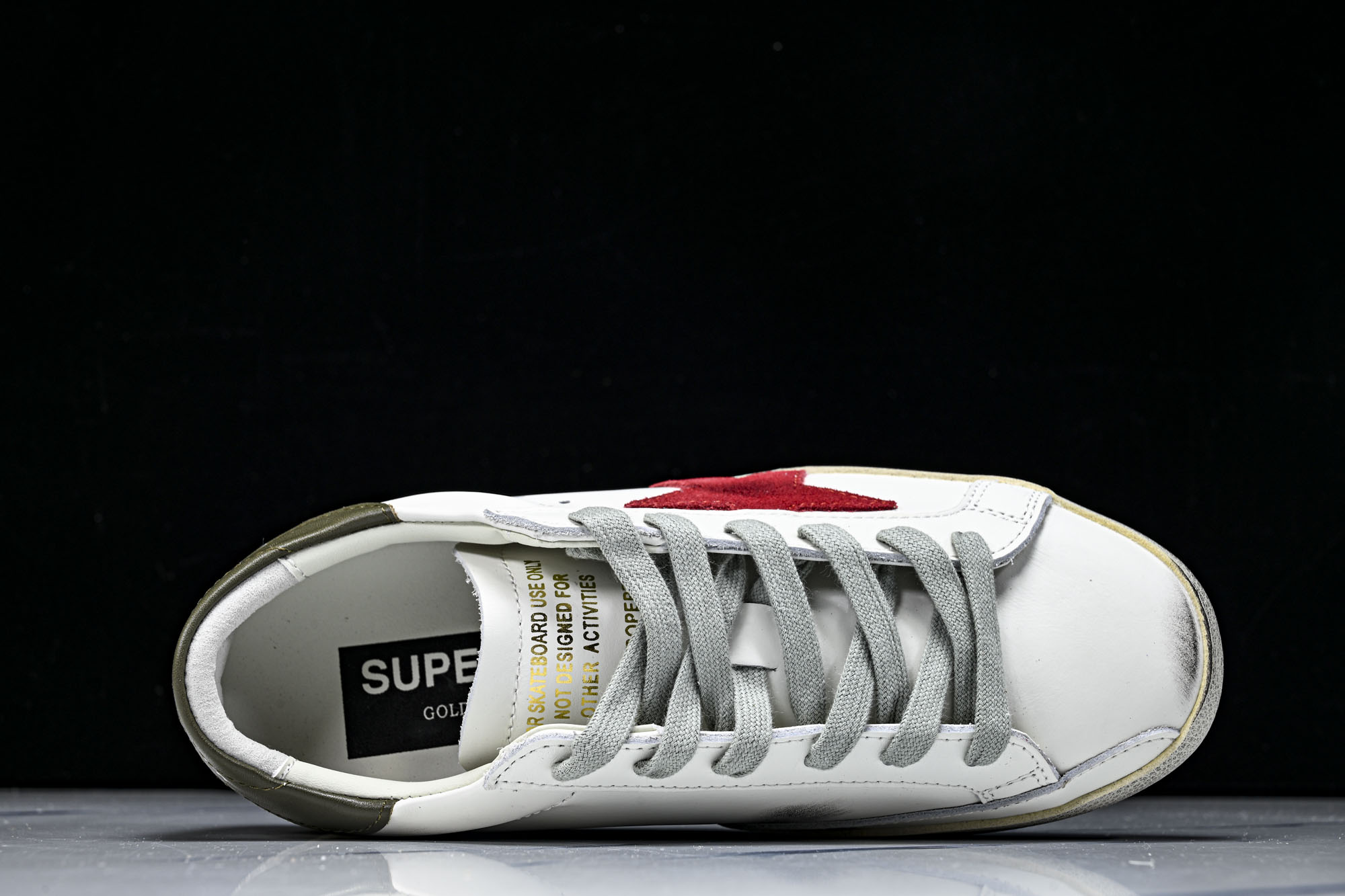 Golden Goose 男女同款Superstar星星低帮休闲鞋脏脏鞋 #YZ006超强性价比    