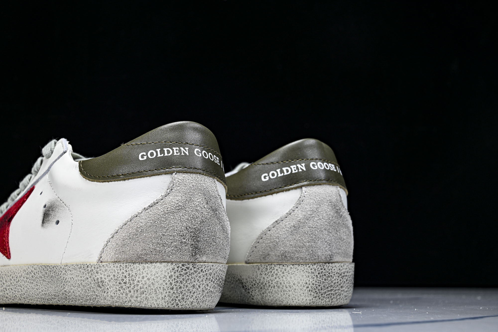 Golden Goose 男女同款Superstar星星低帮休闲鞋脏脏鞋 #YZ006超强性价比    