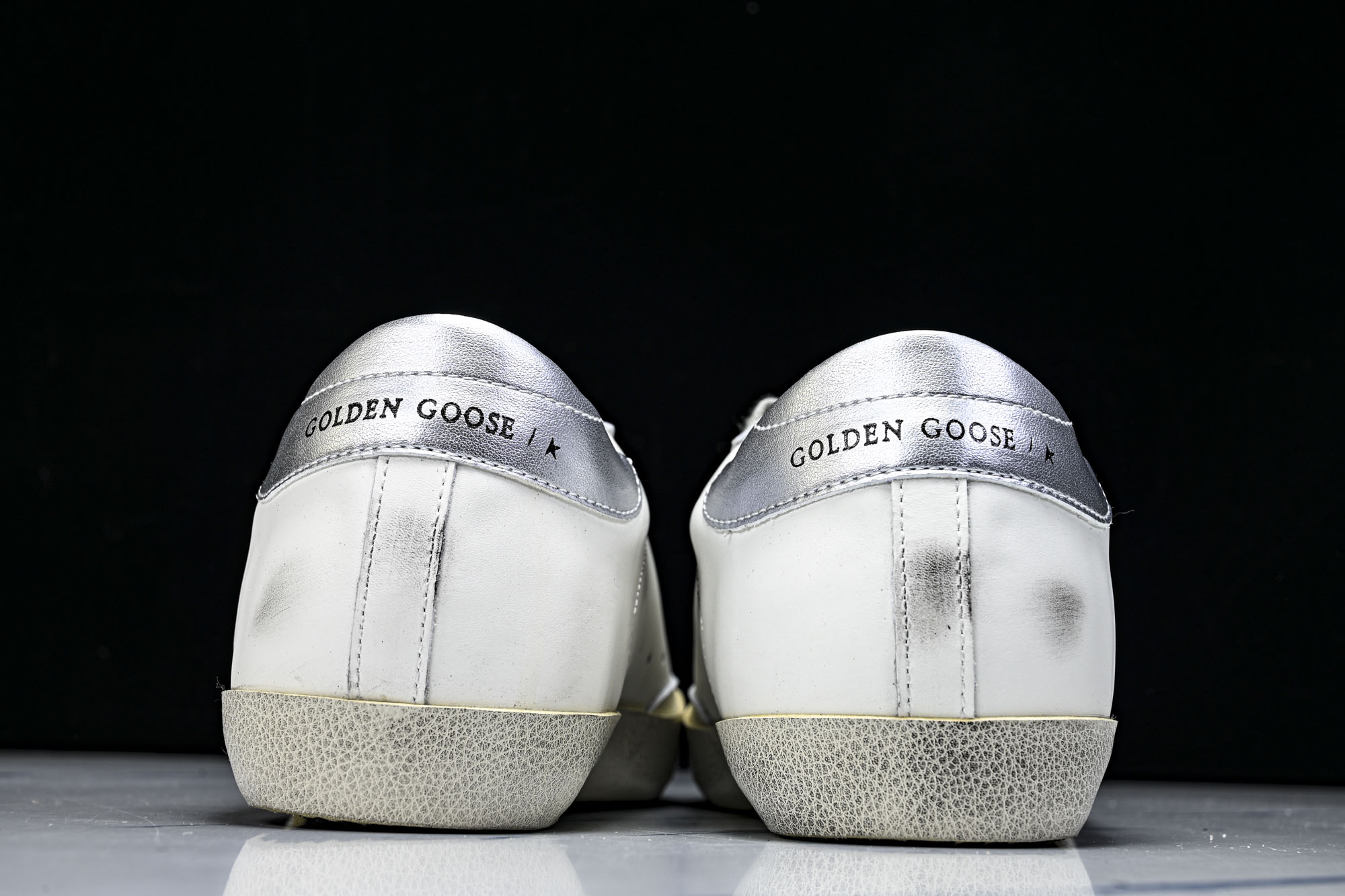 Golden Goose 男女同款Superstar星星低帮休闲鞋脏脏鞋_CM_1 #YZ006超强性价