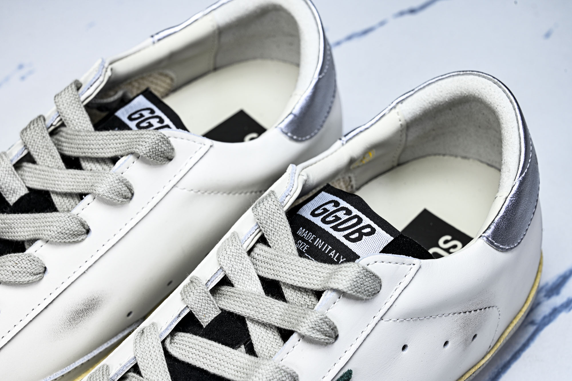 Golden Goose 男女同款Superstar星星低帮休闲鞋脏脏鞋_CM_1 #YZ006超强性价
