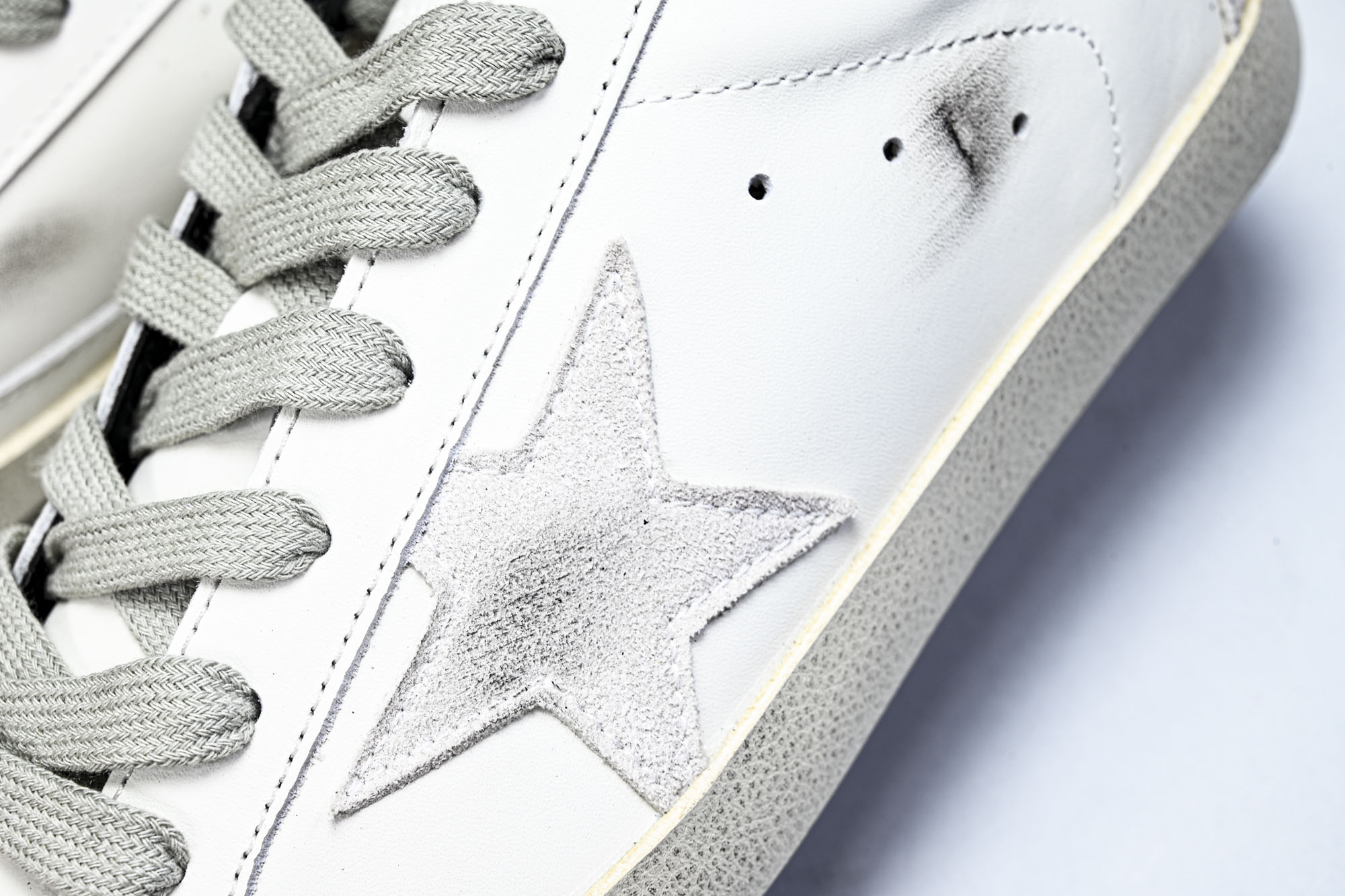 Golden Goose 男女同款Superstar星星低帮休闲鞋脏脏鞋_CM_2 #YZ006超强性价