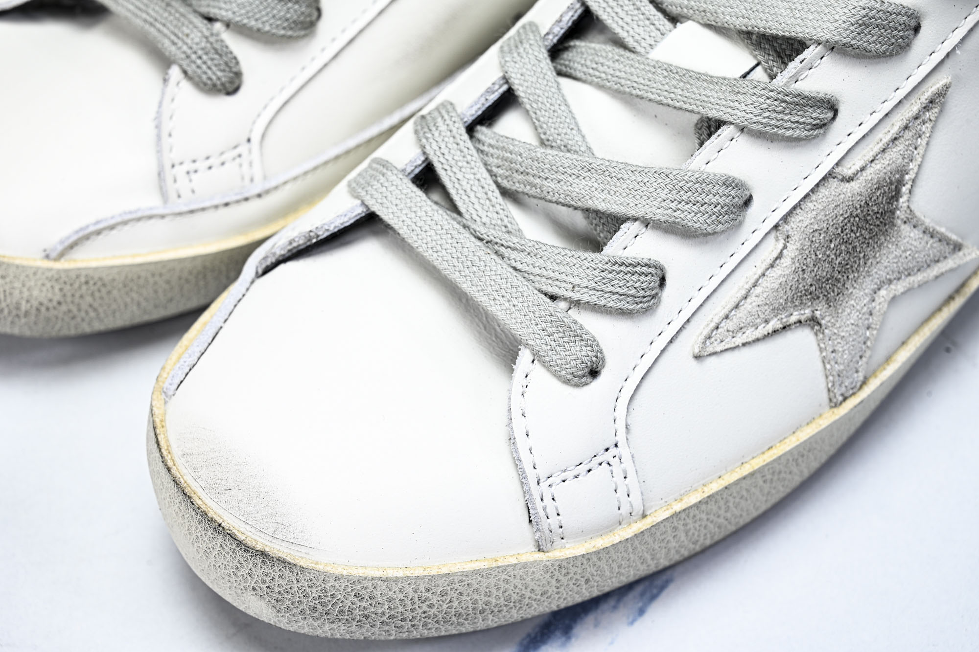 Golden Goose 男女同款Superstar星星低帮休闲鞋脏脏鞋_CM_4 #YZ006超强性价