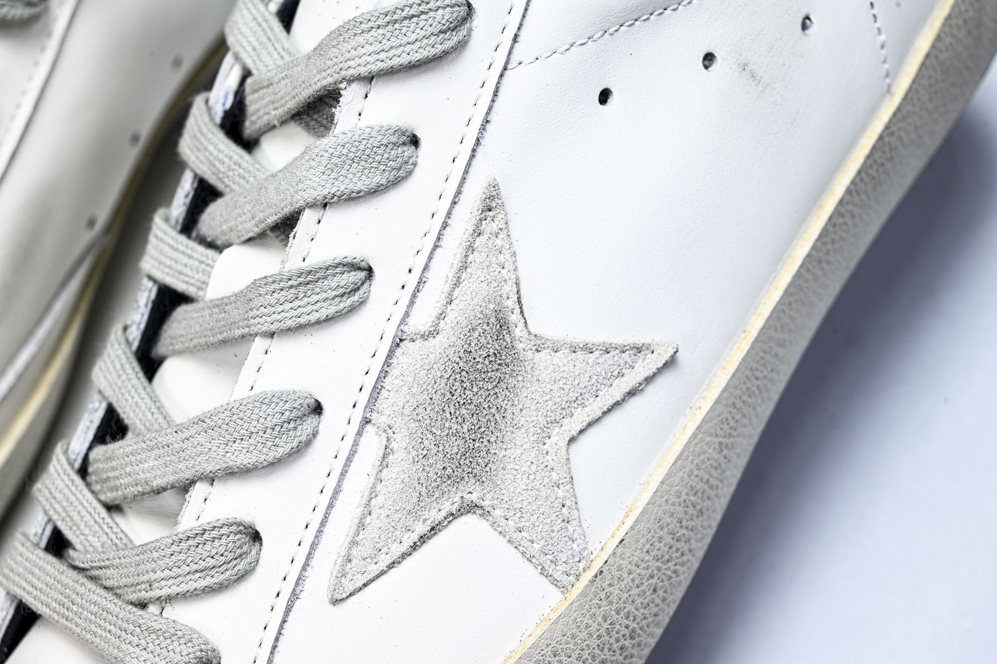 Golden Goose 男女同款Superstar星星低帮休闲鞋脏脏鞋_CM_4 #YZ006超强性价