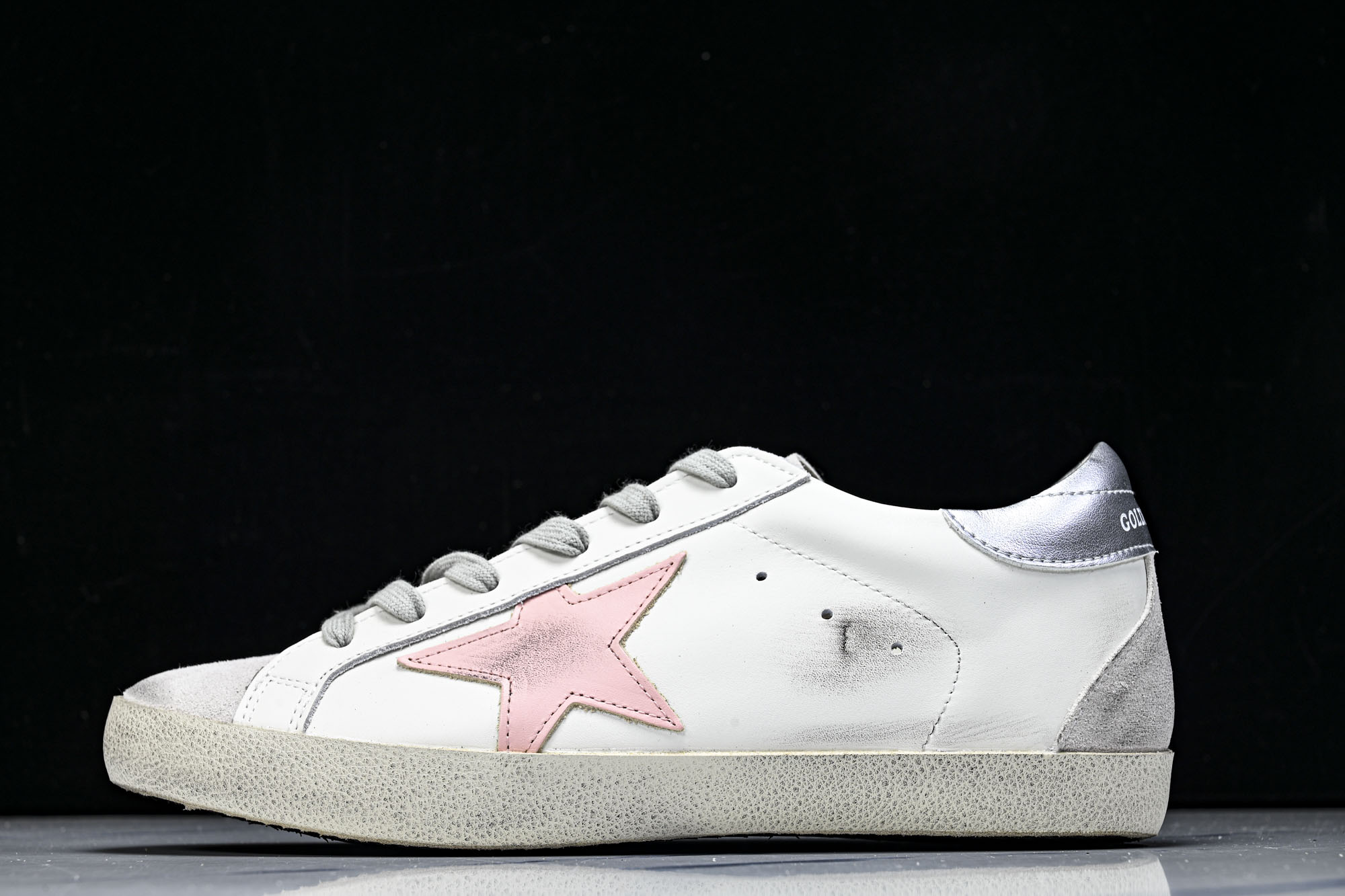 Golden Goose 男女同款Superstar星星低帮休闲鞋脏脏鞋_CM_5 #YZ006超强性价
