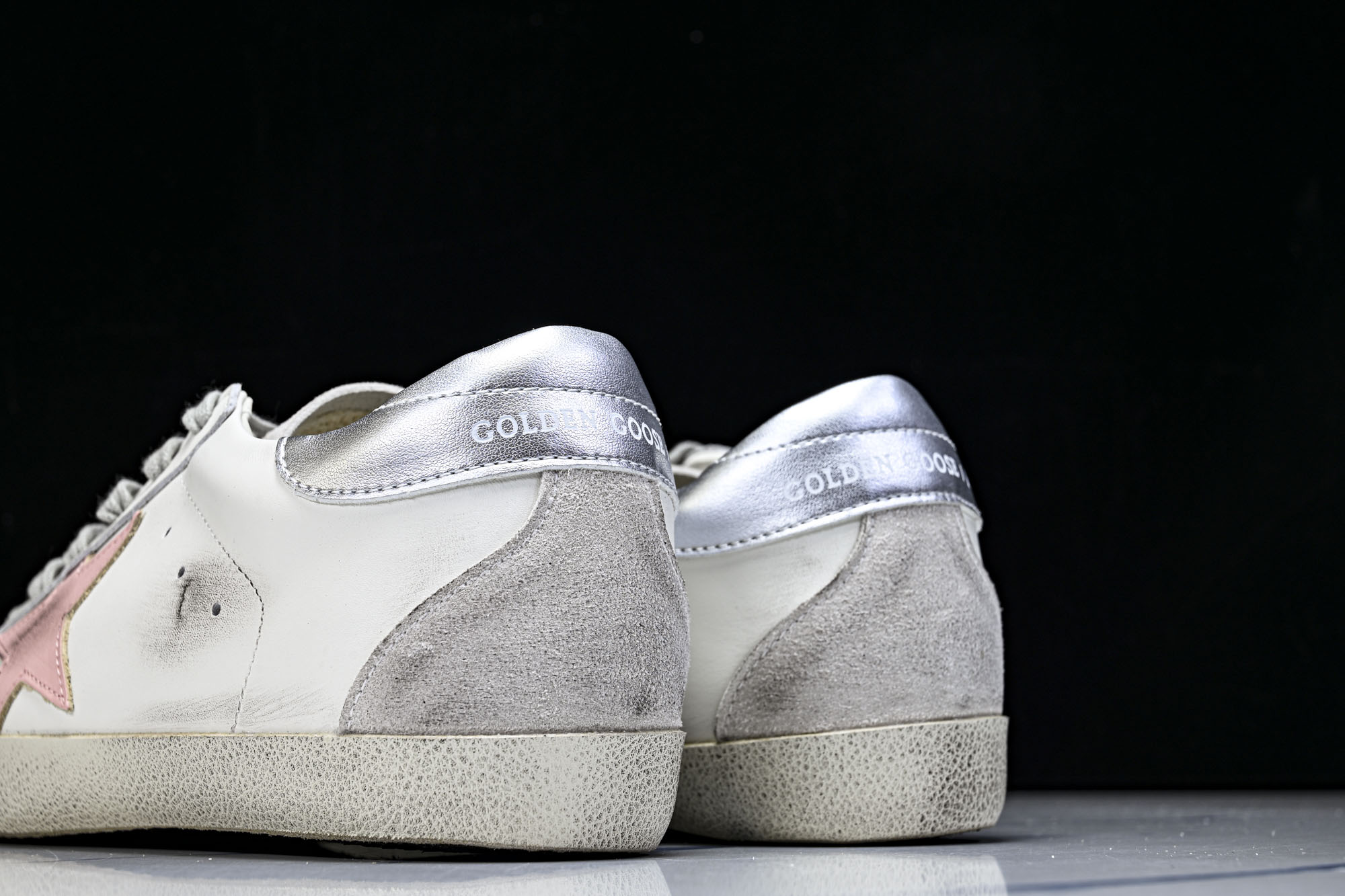 Golden Goose 男女同款Superstar星星低帮休闲鞋脏脏鞋_CM_5 #YZ006超强性价