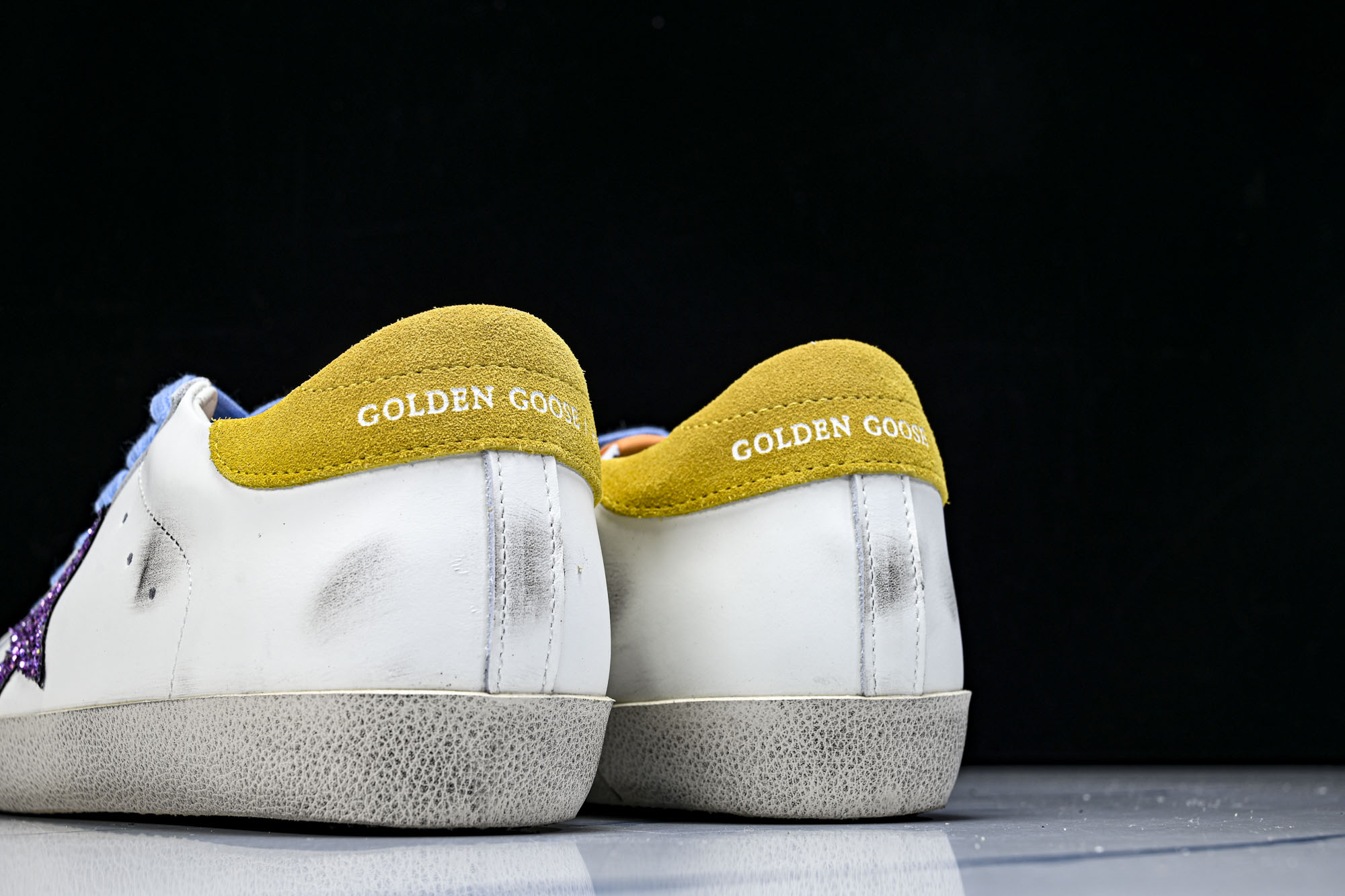 Golden Goose 男女同款Superstar星星低帮休闲鞋脏脏鞋_CM_6 #YZ006超强性价