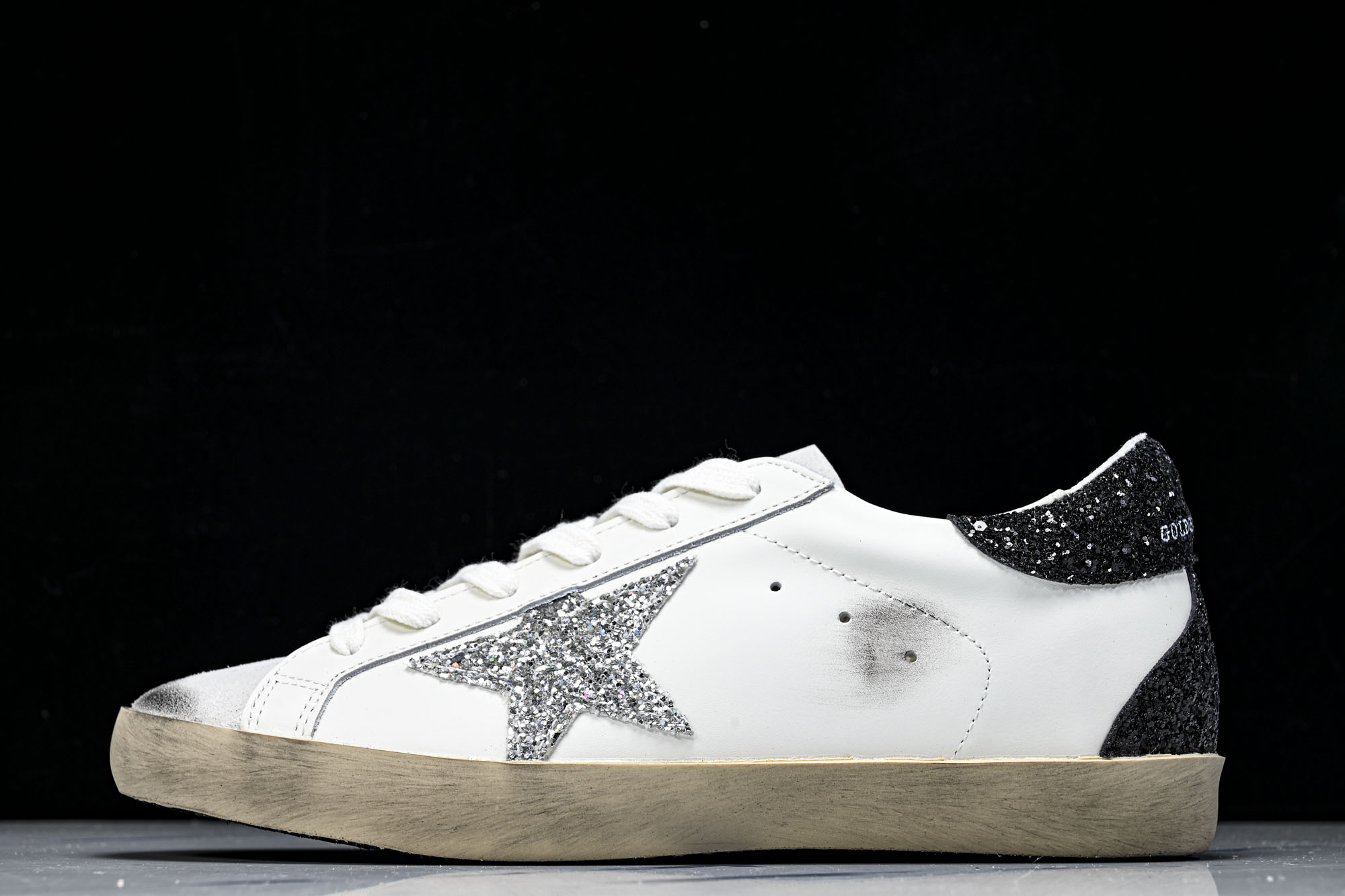 Golden Goose 男女同款Superstar星星低帮休闲鞋脏脏鞋_CM_7 #YZ006超强性价