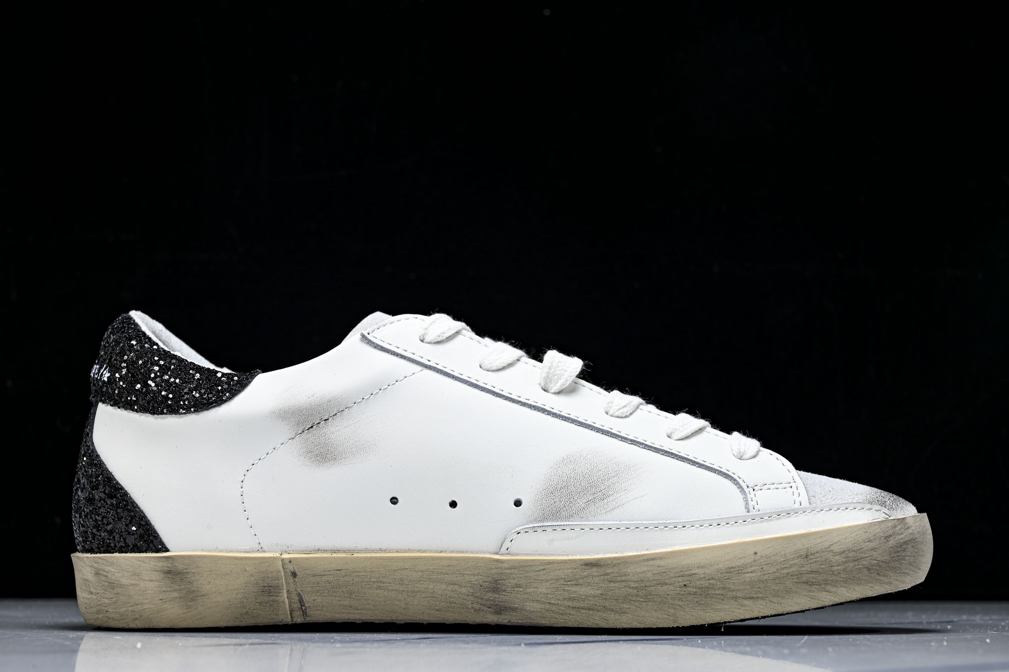 Golden Goose 男女同款Superstar星星低帮休闲鞋脏脏鞋_CM_7 #YZ006超强性价
