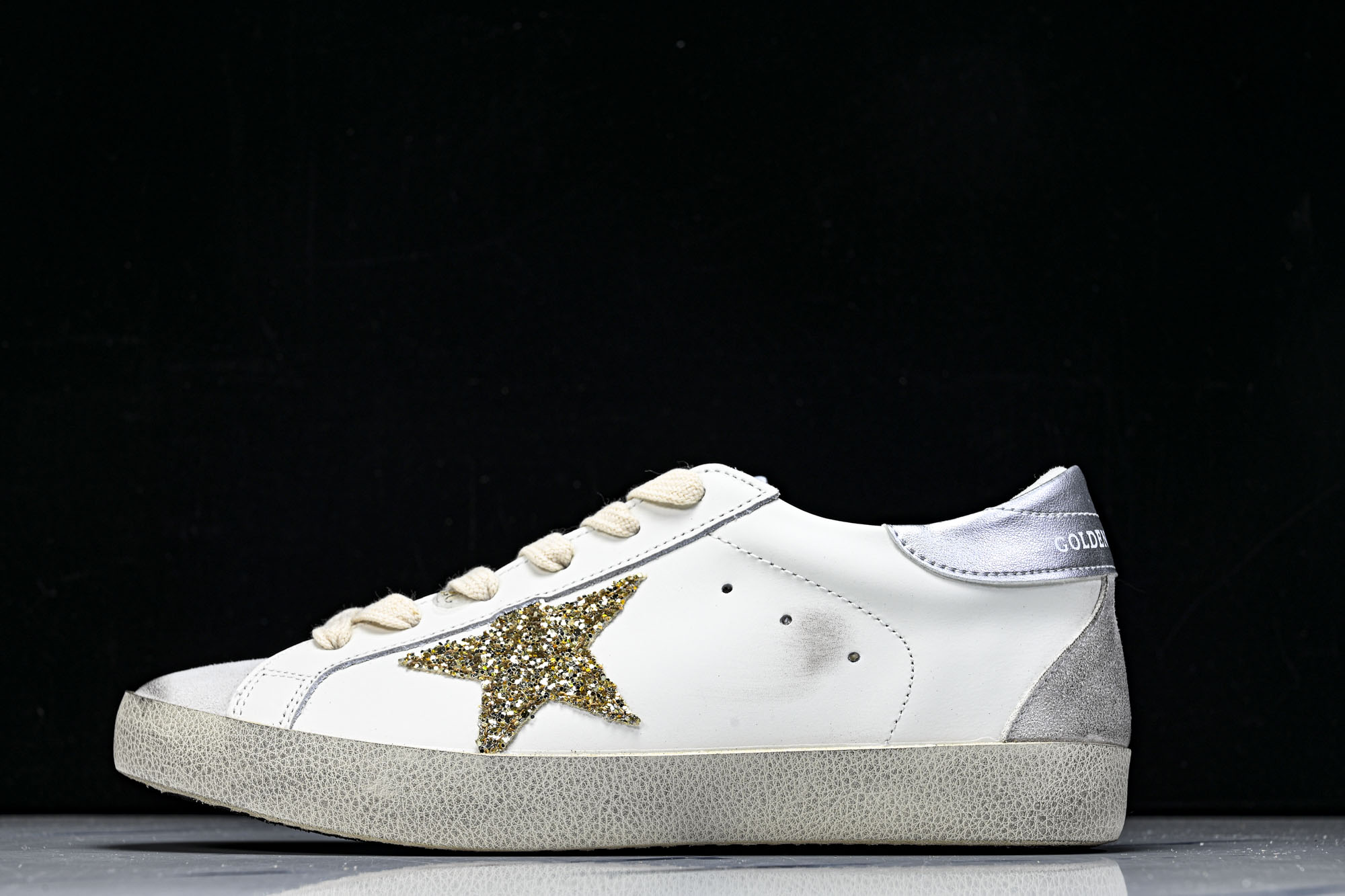 Golden Goose 男女同款Superstar星星低帮休闲鞋脏脏鞋_CM_8 #YZ006超强性价