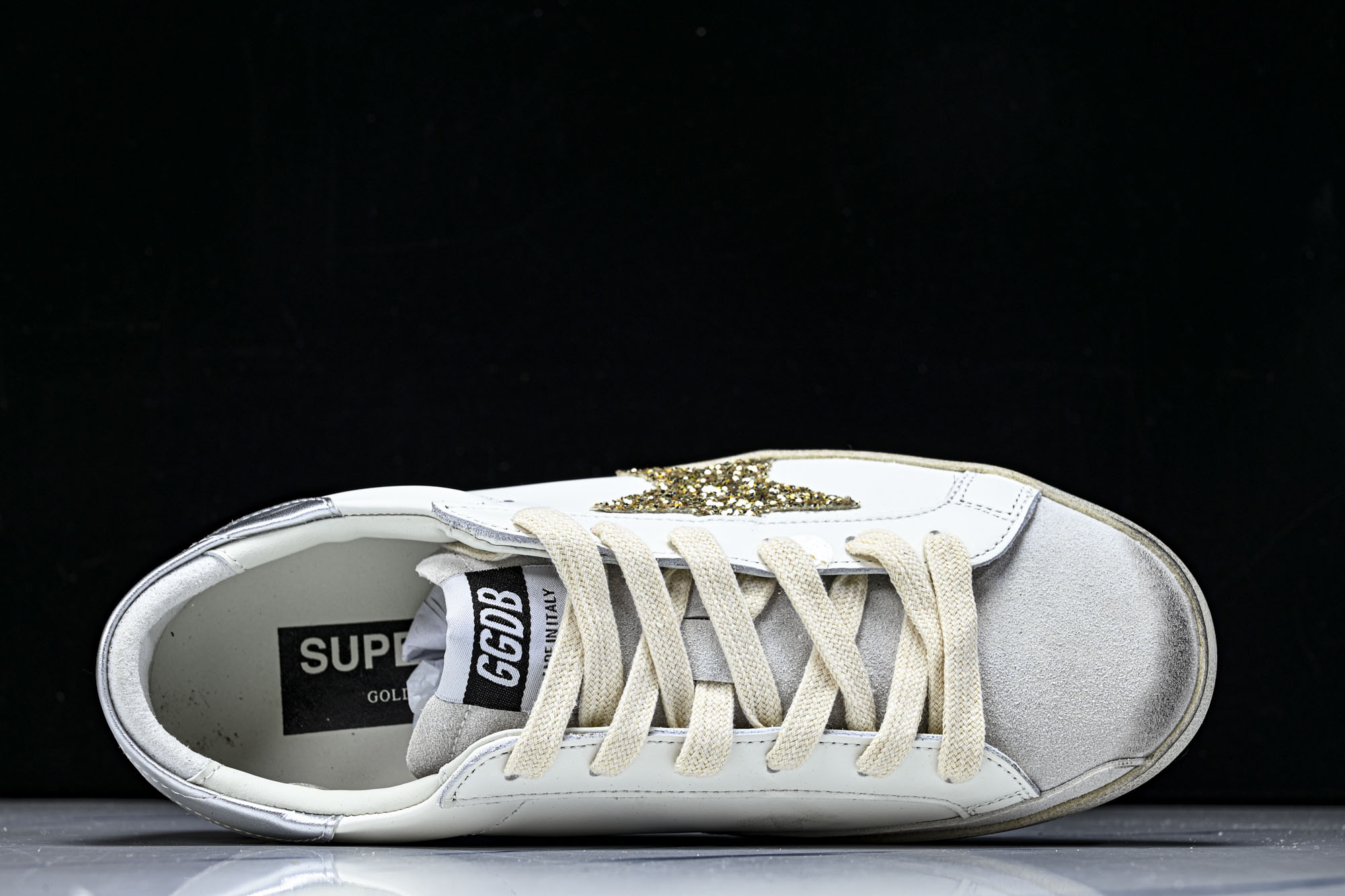 Golden Goose 男女同款Superstar星星低帮休闲鞋脏脏鞋_CM_8 #YZ006超强性价