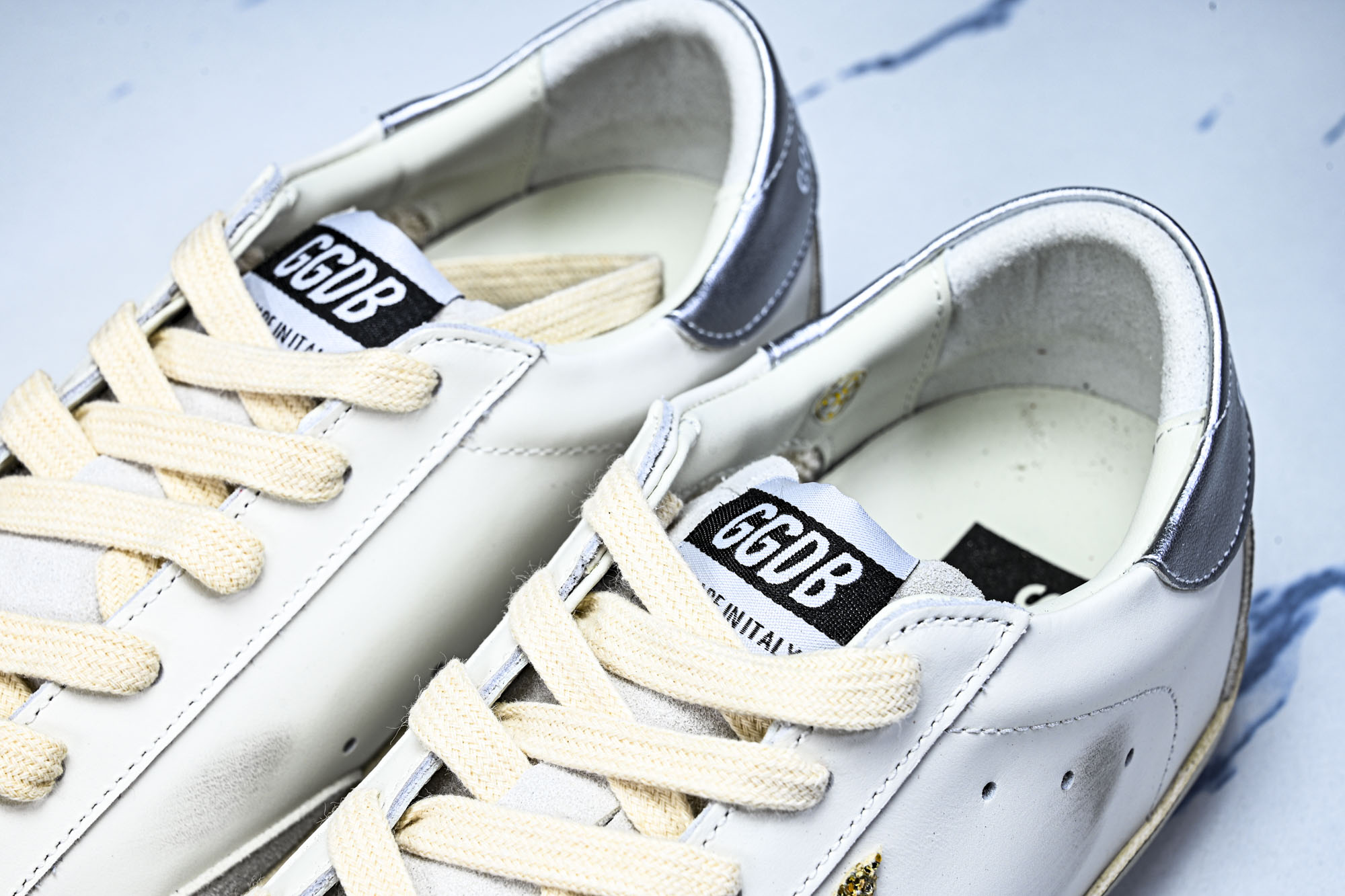 Golden Goose 男女同款Superstar星星低帮休闲鞋脏脏鞋_CM_8 #YZ006超强性价