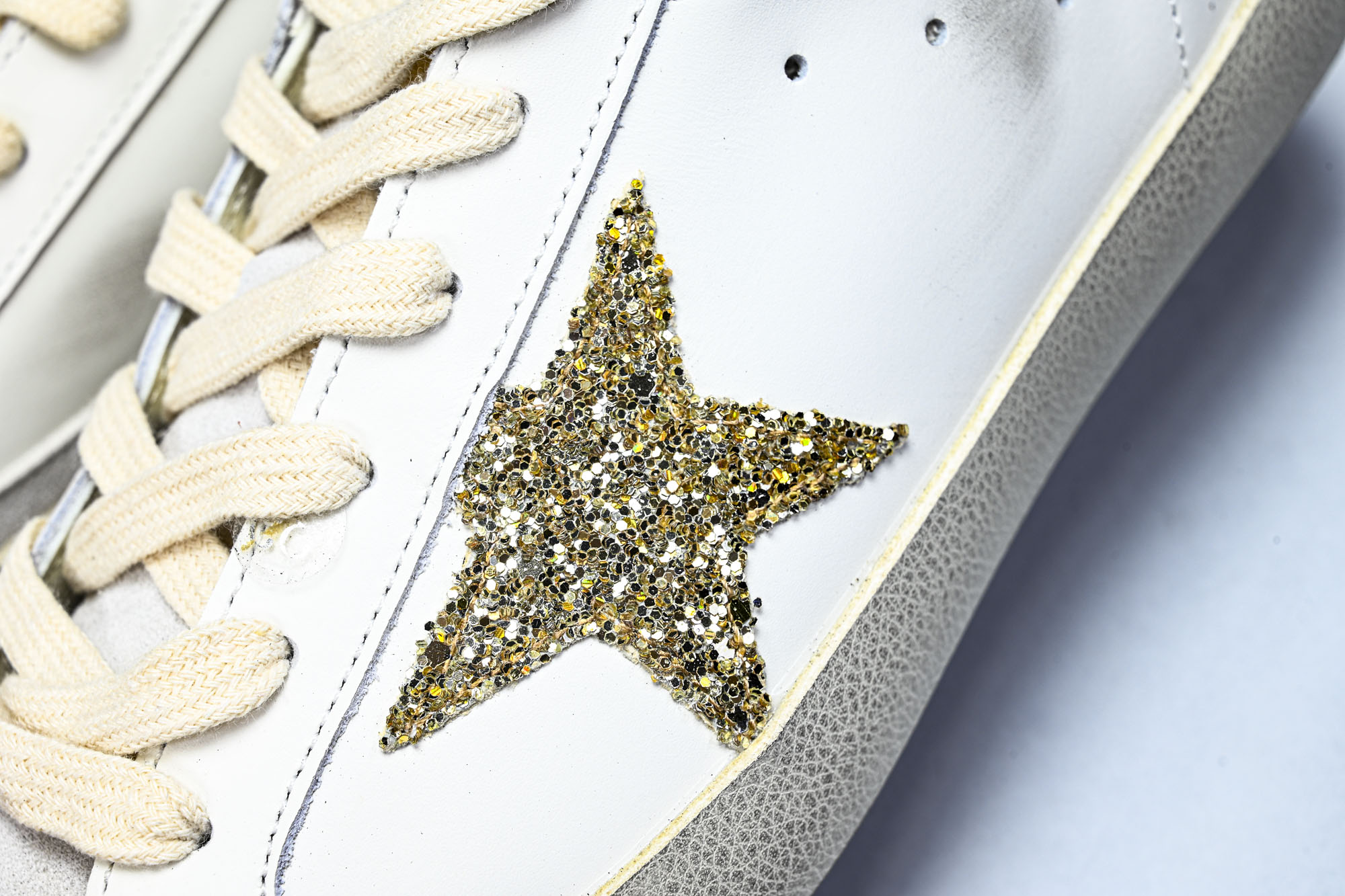 Golden Goose 男女同款Superstar星星低帮休闲鞋脏脏鞋_CM_8 #YZ006超强性价