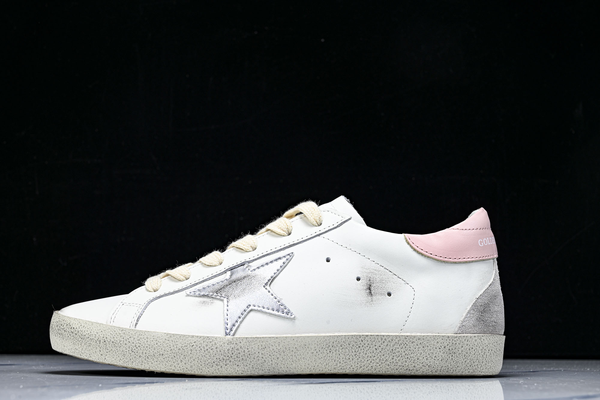 Golden Goose 男女同款Superstar星星低帮休闲鞋脏脏鞋_CM_10 #YZ006超强性