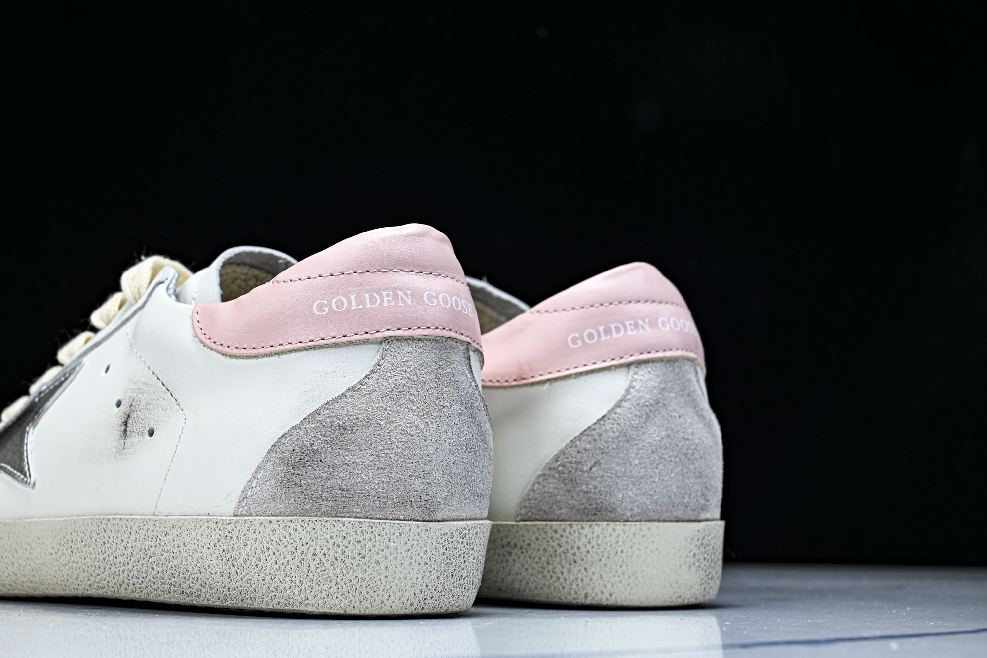 Golden Goose 男女同款Superstar星星低帮休闲鞋脏脏鞋_CM_10 #YZ006超强性