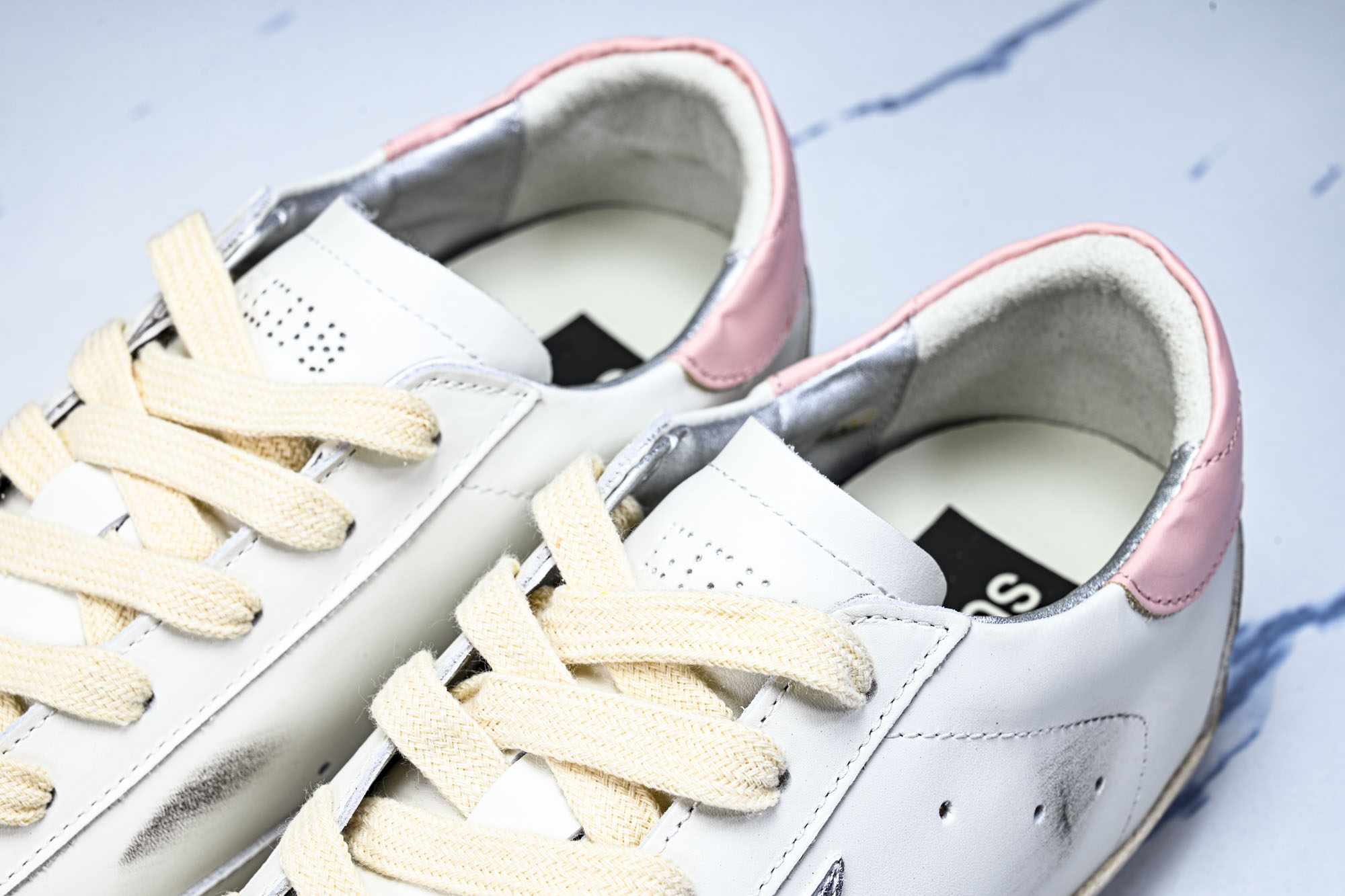 Golden Goose 男女同款Superstar星星低帮休闲鞋脏脏鞋_CM_10 #YZ006超强性