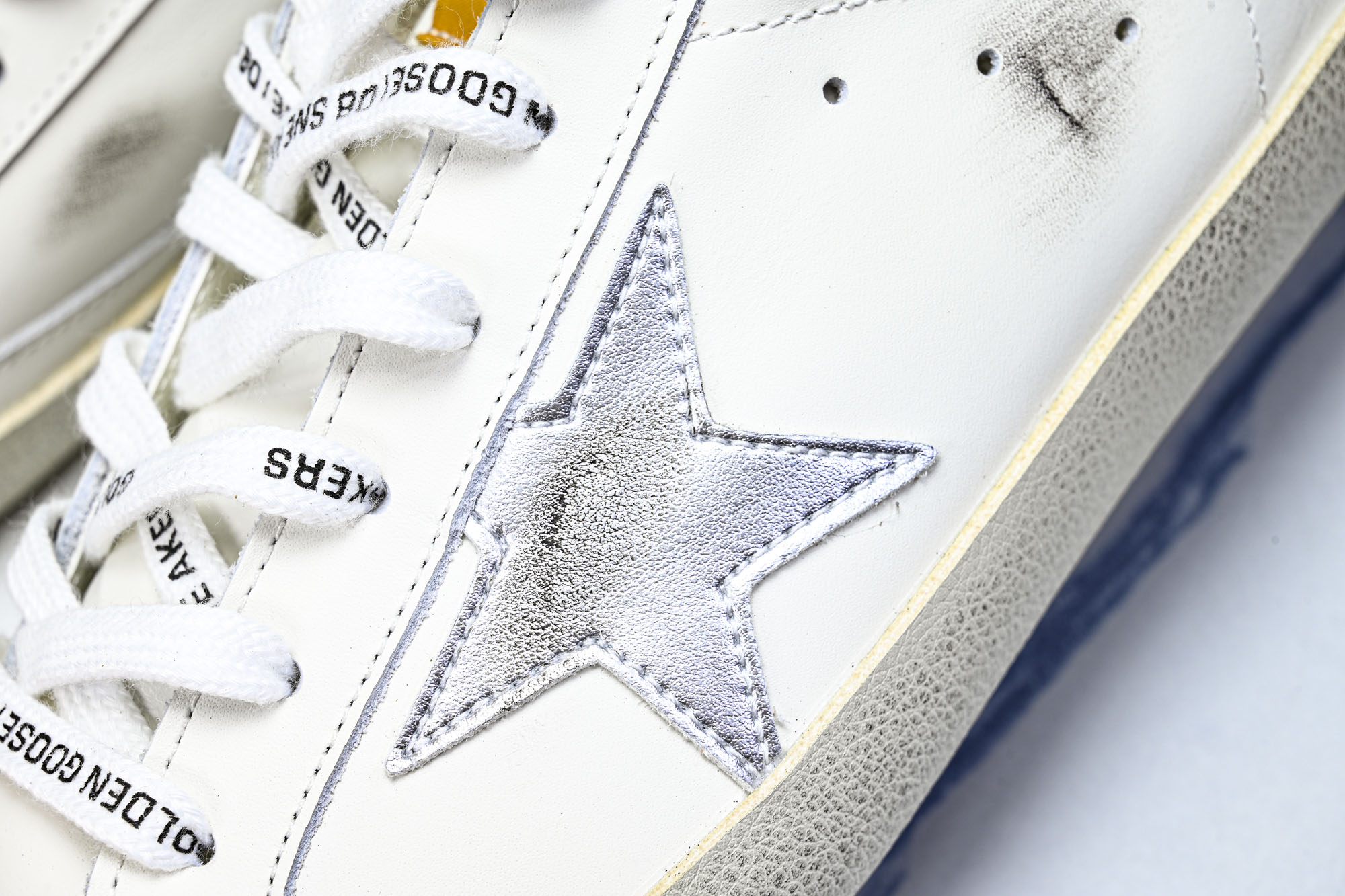 Golden Goose 男女同款Superstar星星低帮休闲鞋脏脏鞋_CM_11 #YZ006超强性
