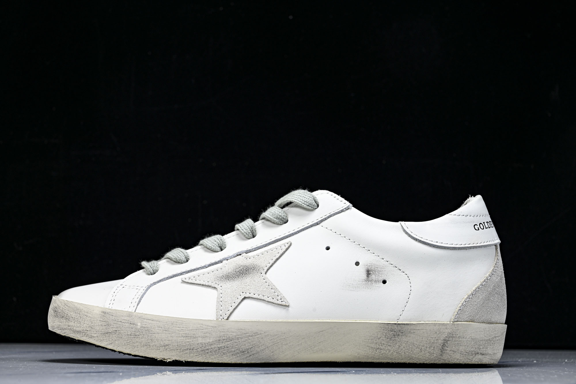 Golden Goose 男女同款Superstar星星低帮休闲鞋脏脏鞋_CM_12 #YZ006超强性