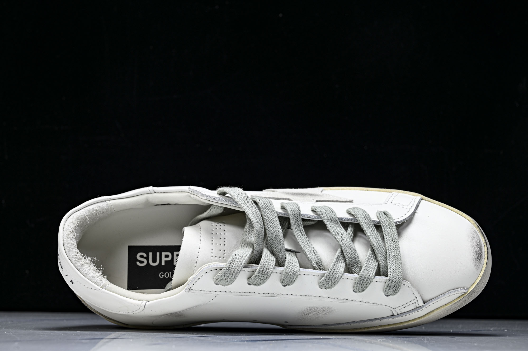 Golden Goose 男女同款Superstar星星低帮休闲鞋脏脏鞋_CM_12 #YZ006超强性