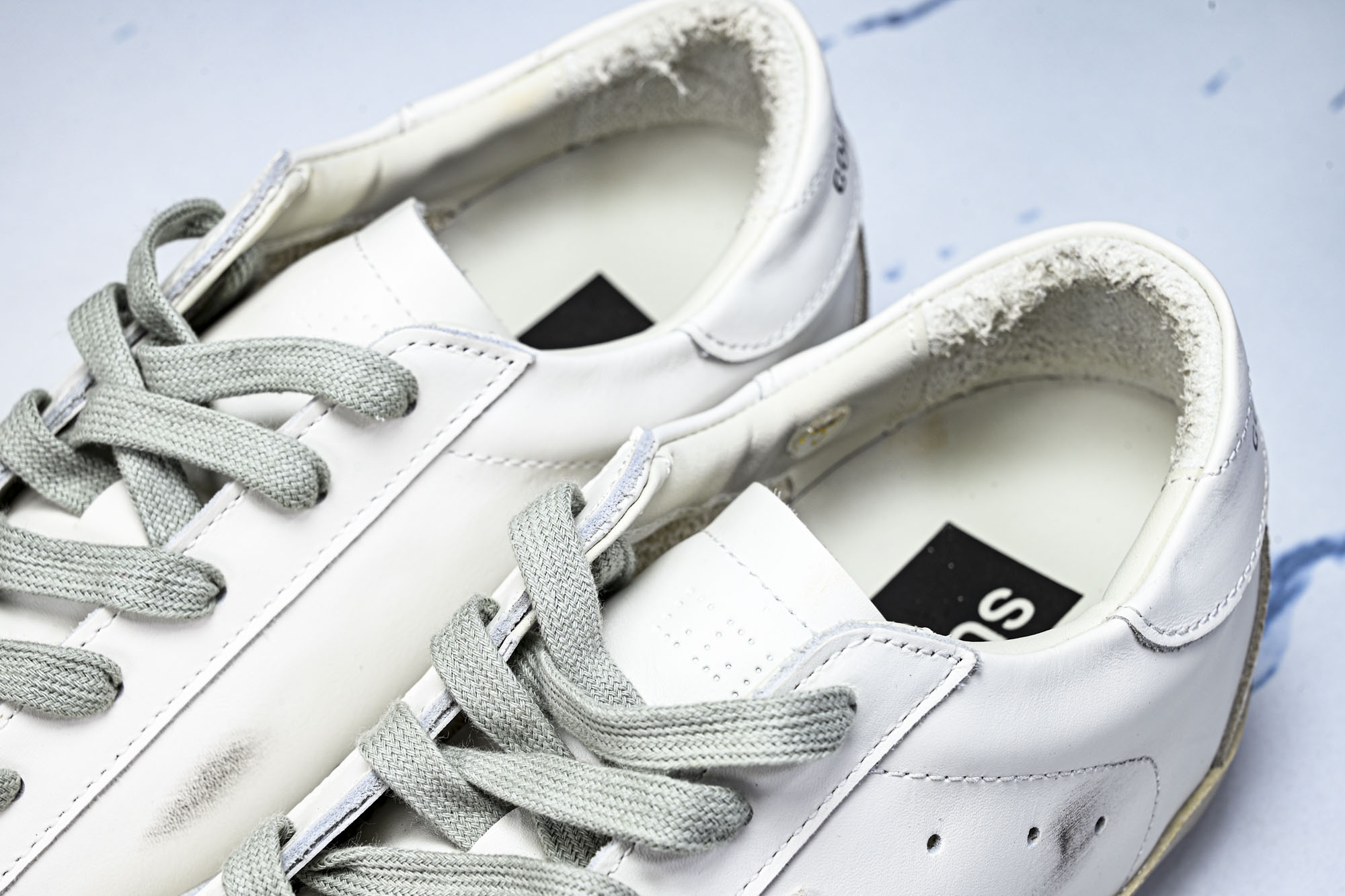 Golden Goose 男女同款Superstar星星低帮休闲鞋脏脏鞋_CM_12 #YZ006超强性