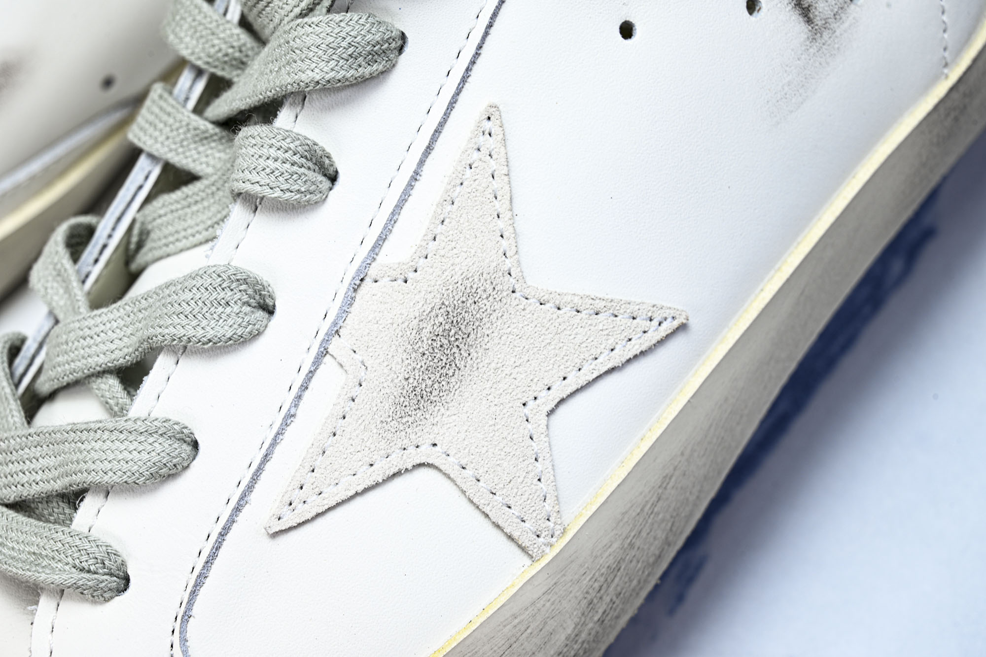 Golden Goose 男女同款Superstar星星低帮休闲鞋脏脏鞋_CM_12 #YZ006超强性