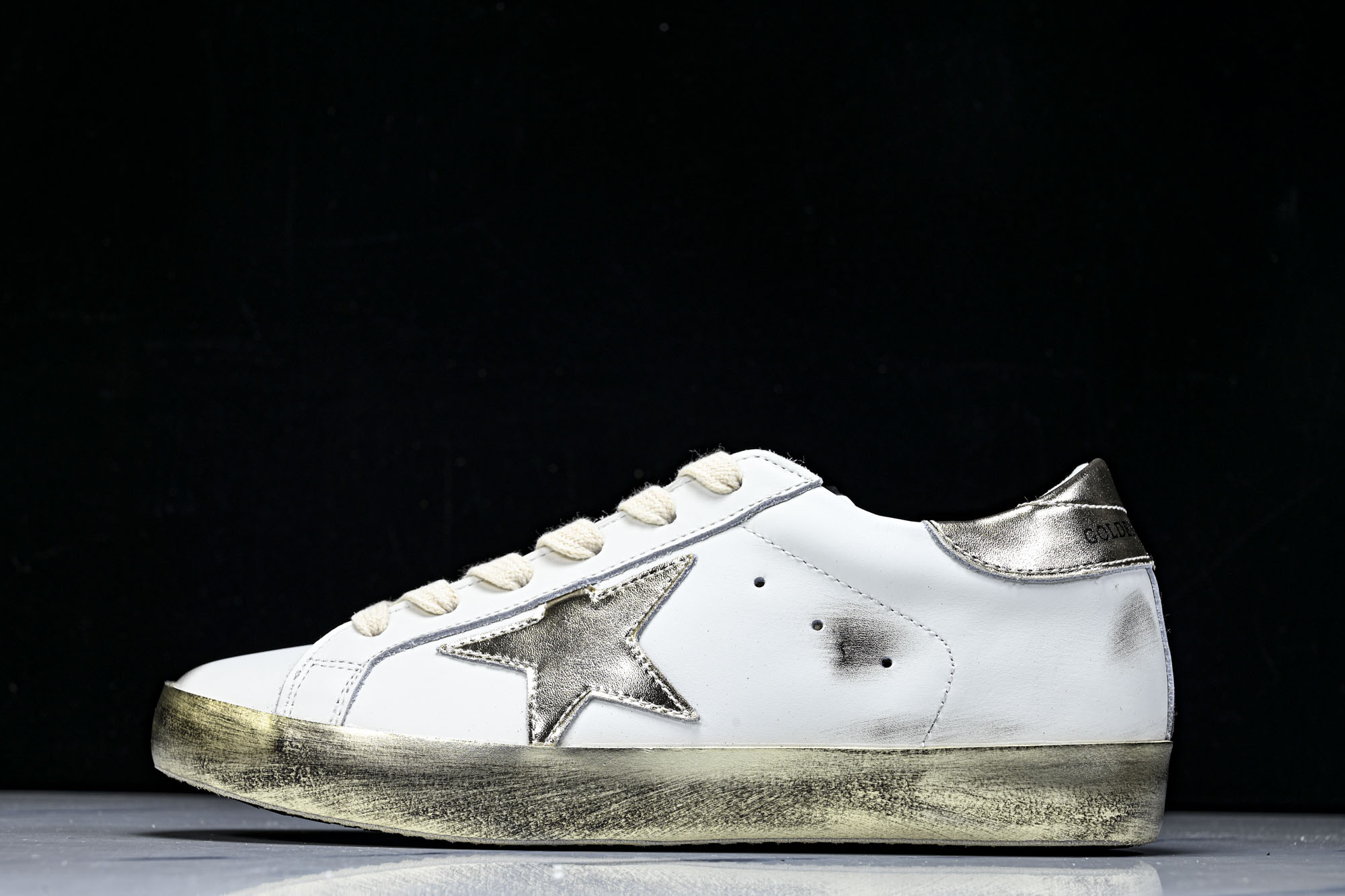Golden Goose 男女同款Superstar星星低帮休闲鞋脏脏鞋_CM_13 #YZ006超强性