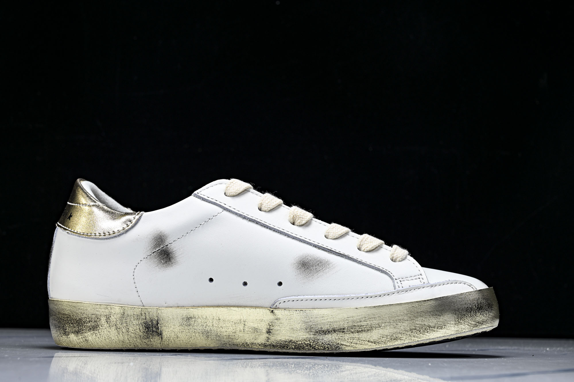 Golden Goose 男女同款Superstar星星低帮休闲鞋脏脏鞋_CM_13 #YZ006超强性