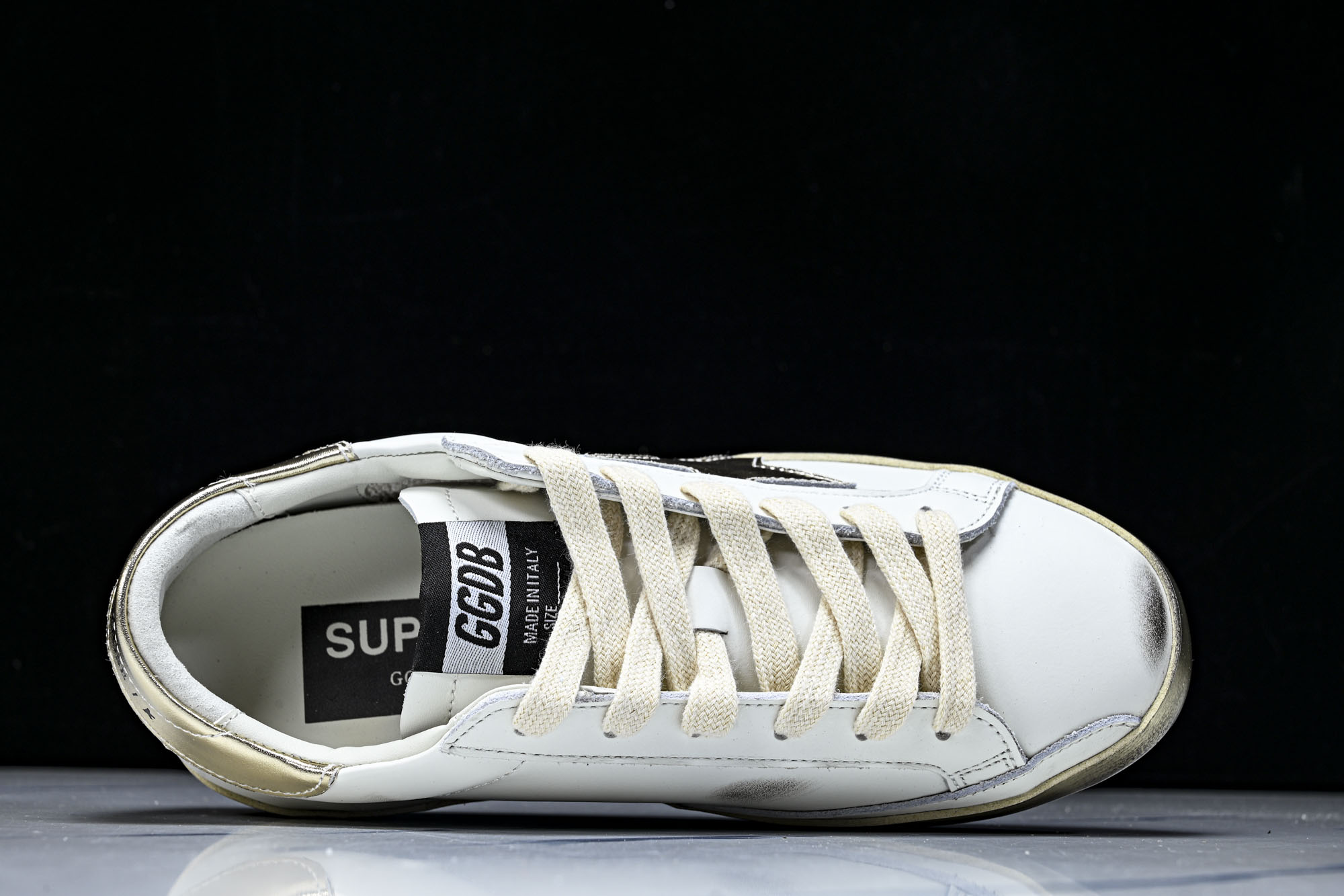 Golden Goose 男女同款Superstar星星低帮休闲鞋脏脏鞋_CM_13 #YZ006超强性