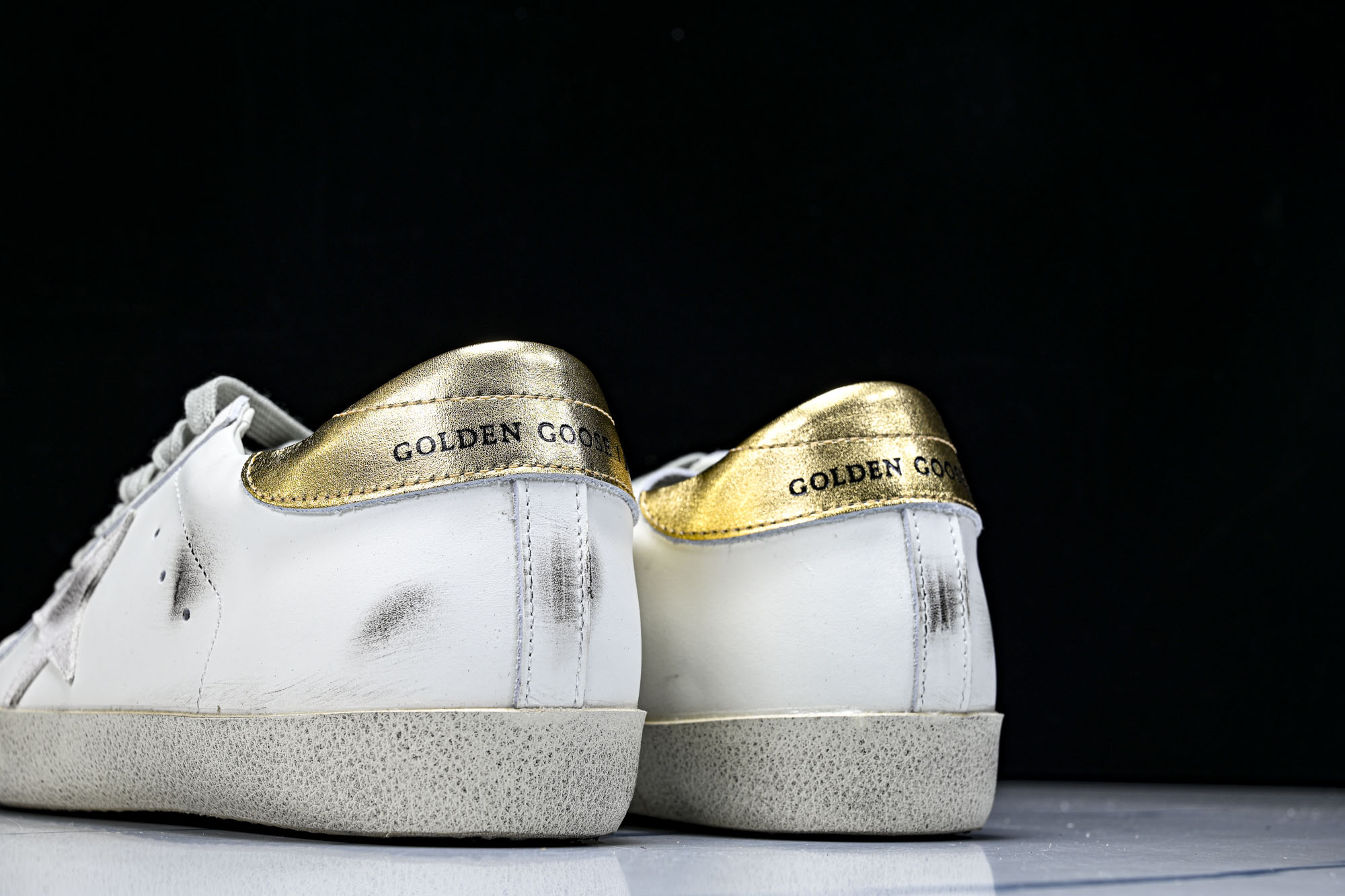 Golden Goose 男女同款Superstar星星低帮休闲鞋脏脏鞋_CM_14 #YZ006超强性