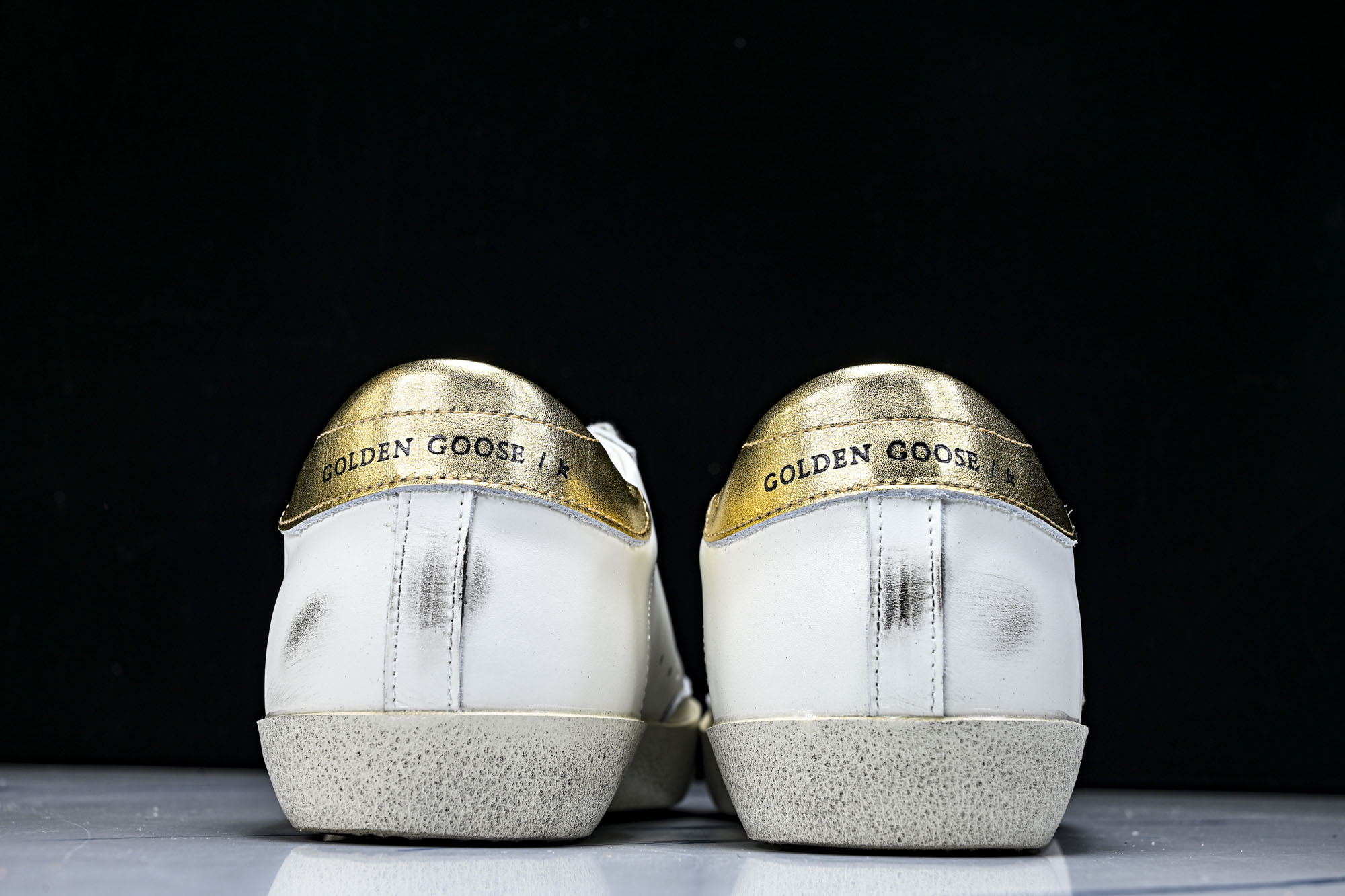 Golden Goose 男女同款Superstar星星低帮休闲鞋脏脏鞋_CM_14 #YZ006超强性