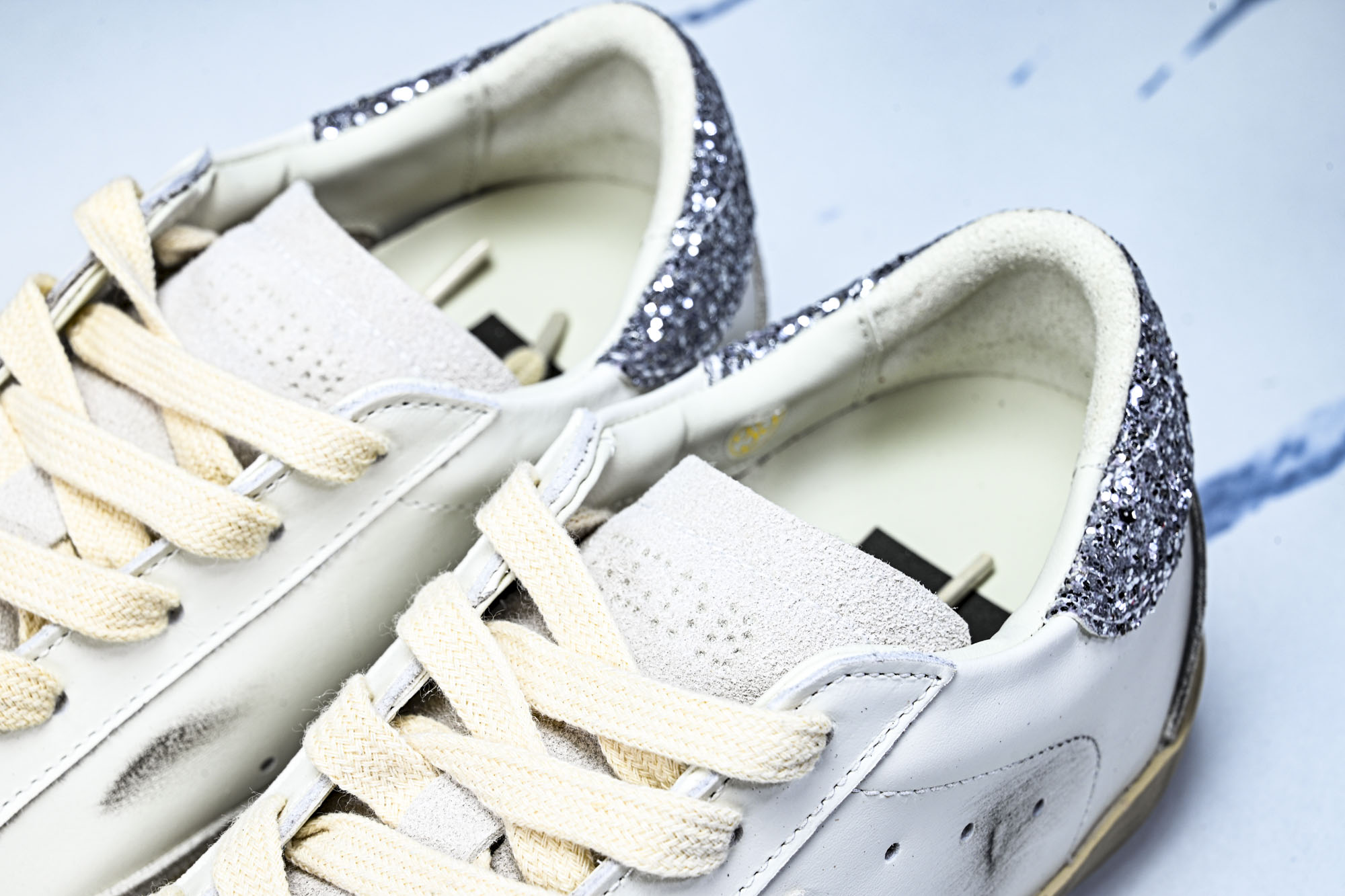 Golden Goose 男女同款Superstar星星低帮休闲鞋脏脏鞋_CM_15 #YZ006超强性