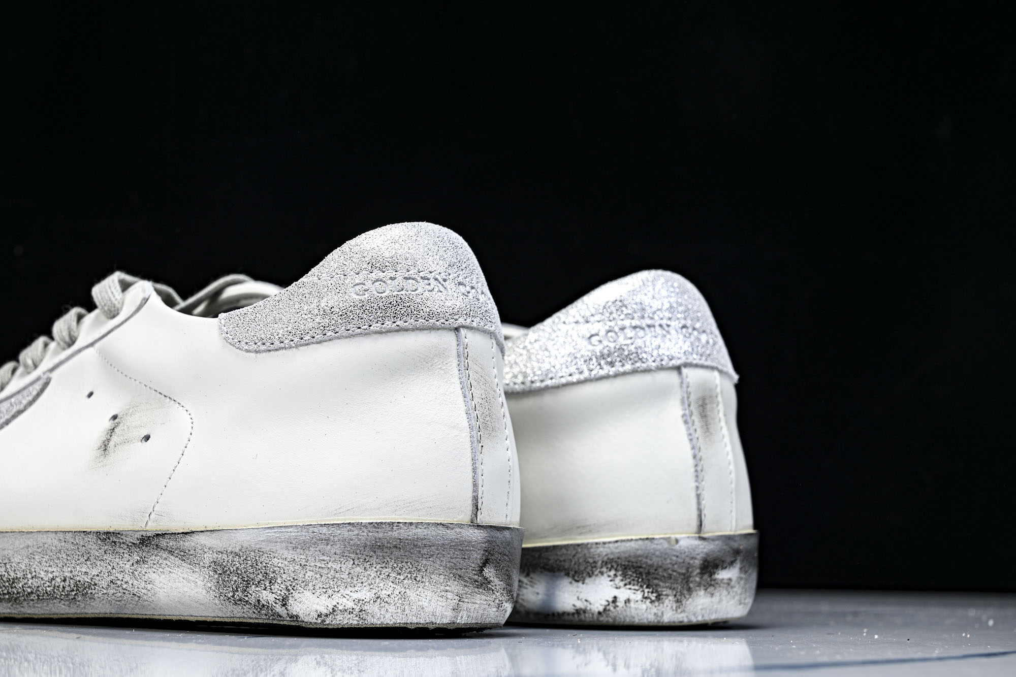 Golden Goose 男女同款Superstar星星低帮休闲鞋脏脏鞋_CM_16 #YZ006超强性