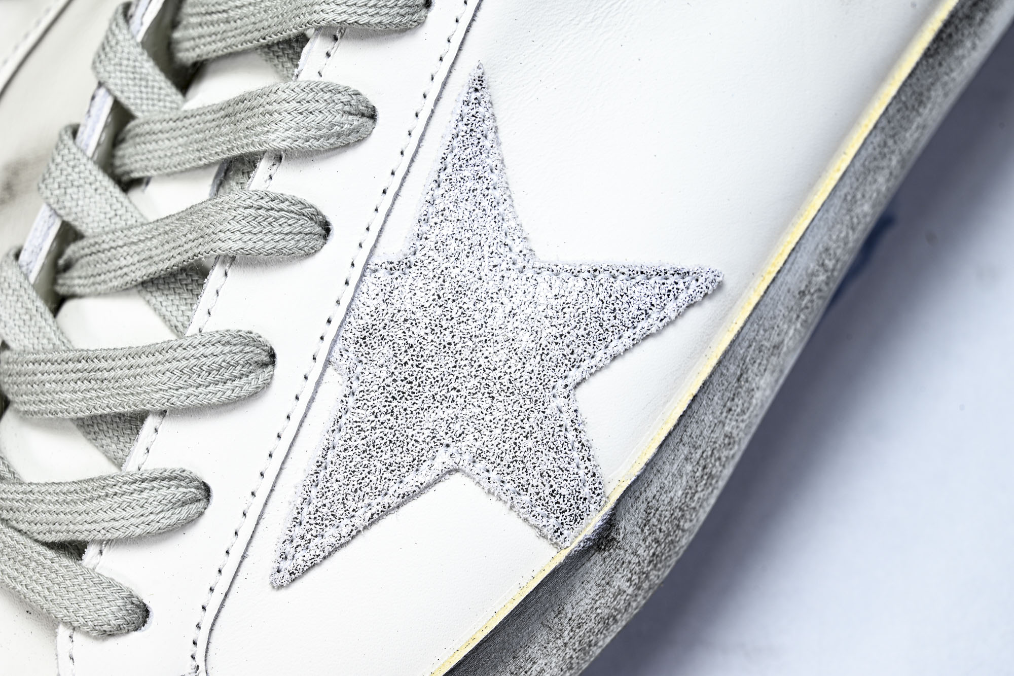Golden Goose 男女同款Superstar星星低帮休闲鞋脏脏鞋_CM_16 #YZ006超强性