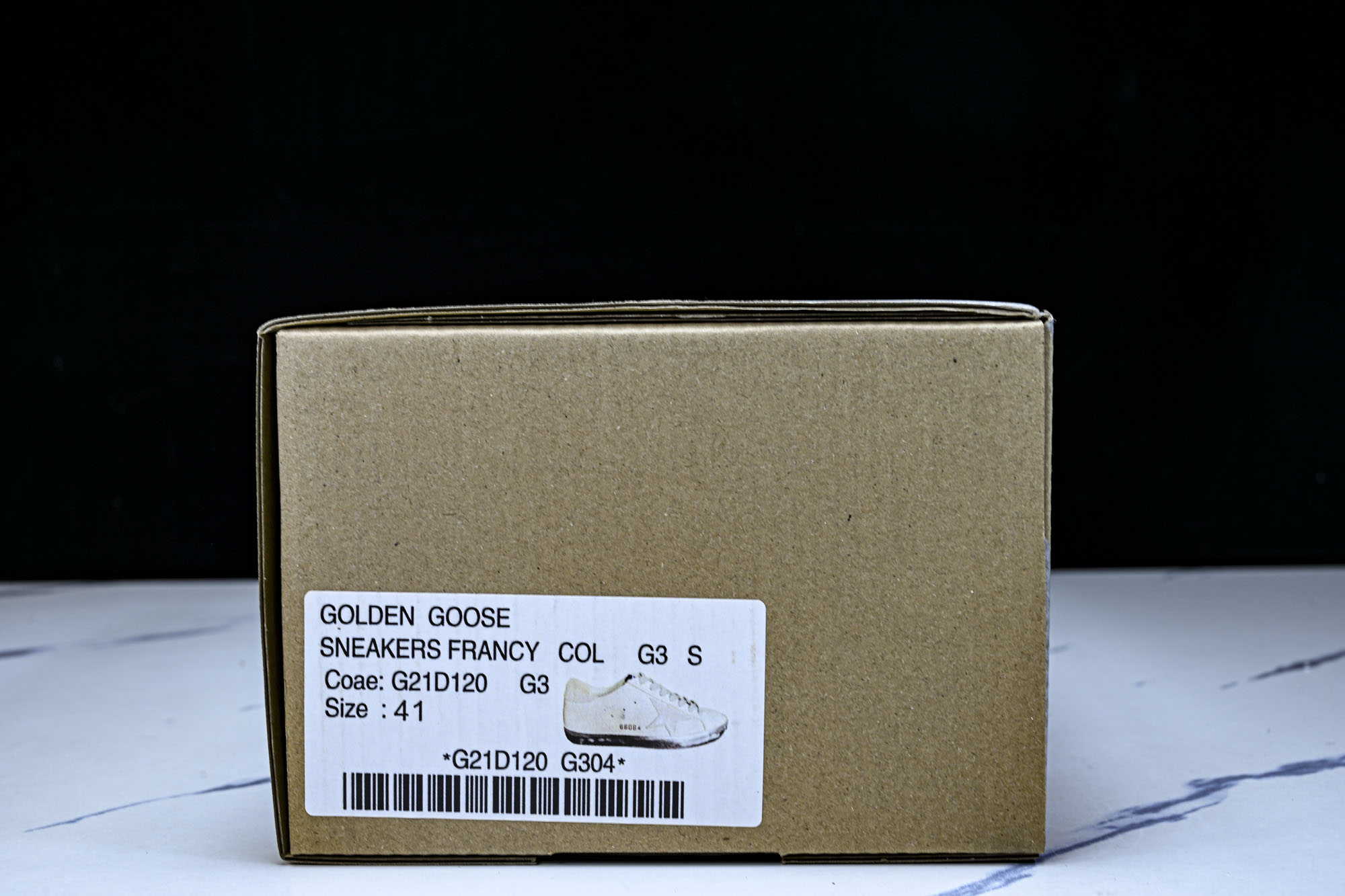 Golden Goose 男女同款Superstar星星低帮休闲鞋脏脏鞋_CM_16 #YZ006超强性