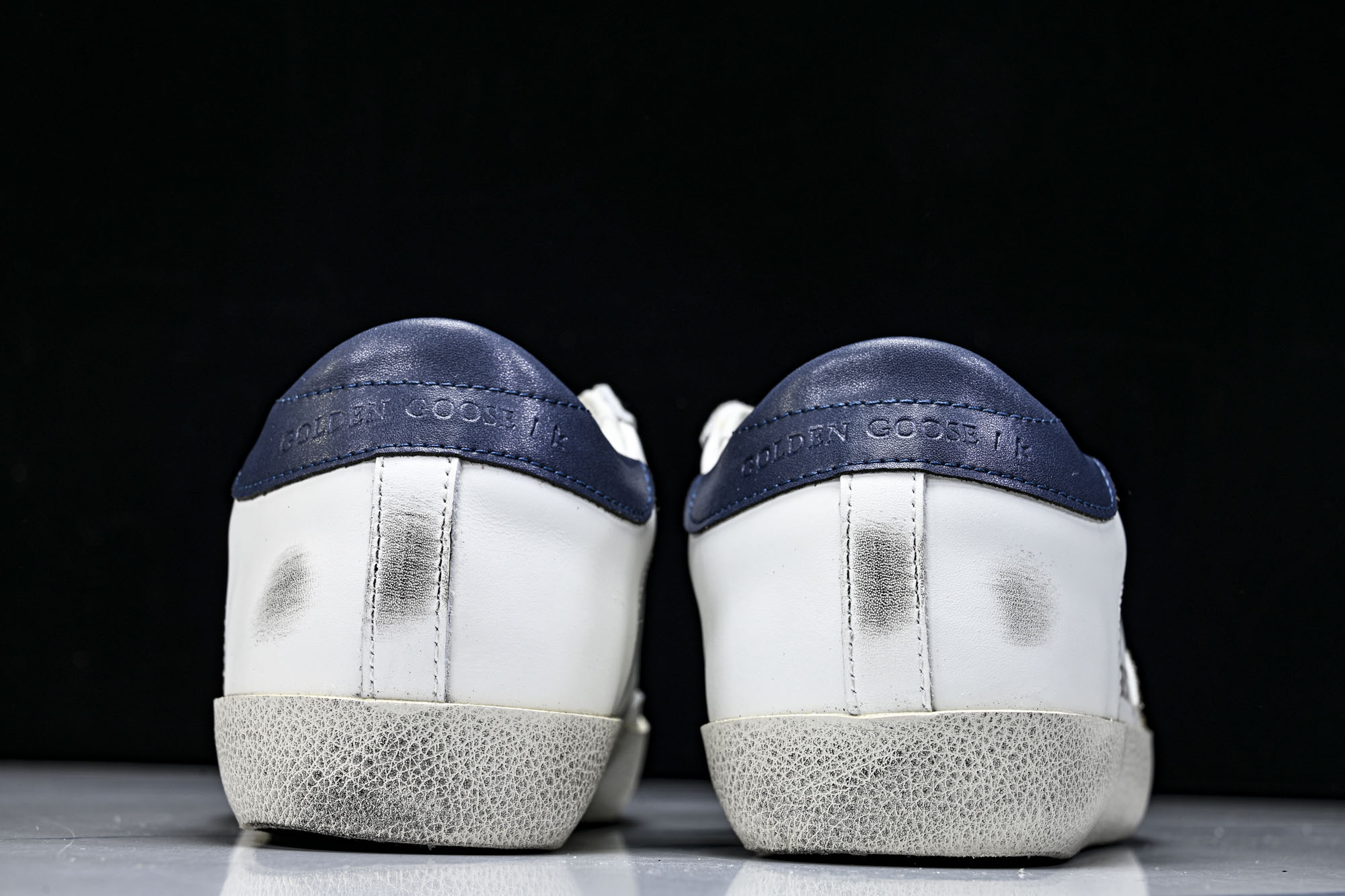 Golden Goose 男女同款Superstar星星低帮休闲鞋脏脏鞋_CM_17 #YZ006超强性