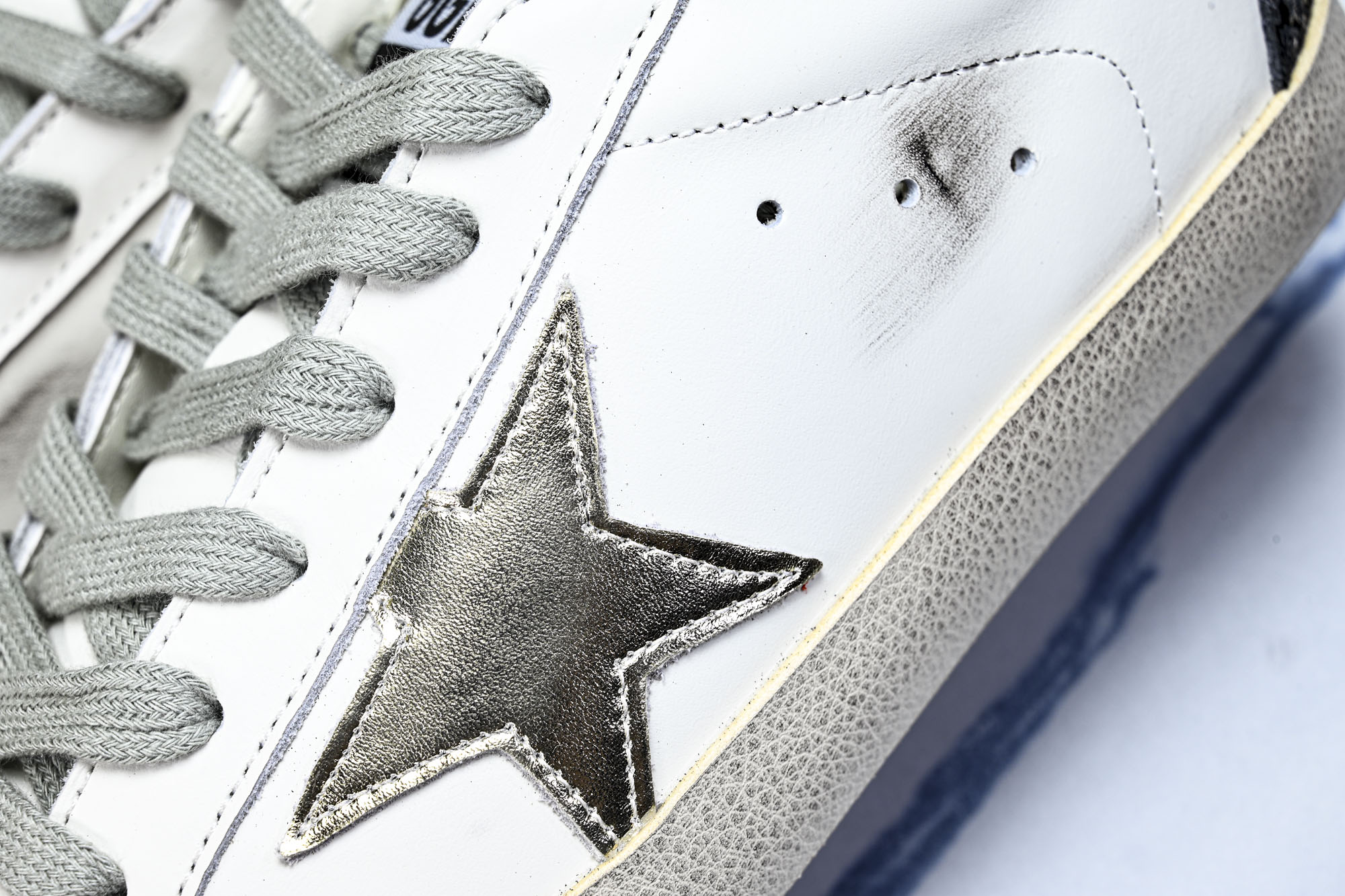 Golden Goose 男女同款Superstar星星低帮休闲鞋脏脏鞋_CM_18 #YZ006超强性