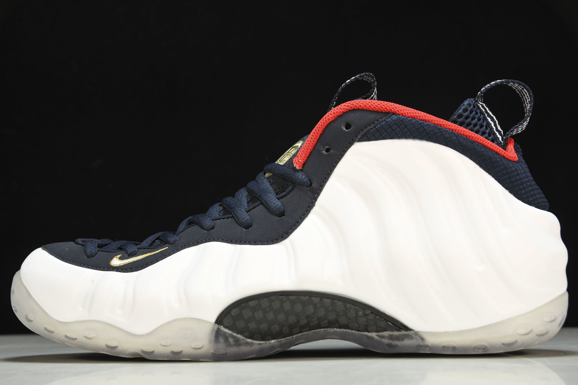 NK Air Foamposite One  白蓝喷 篮球鞋 -40038.5 39 41 42 42.