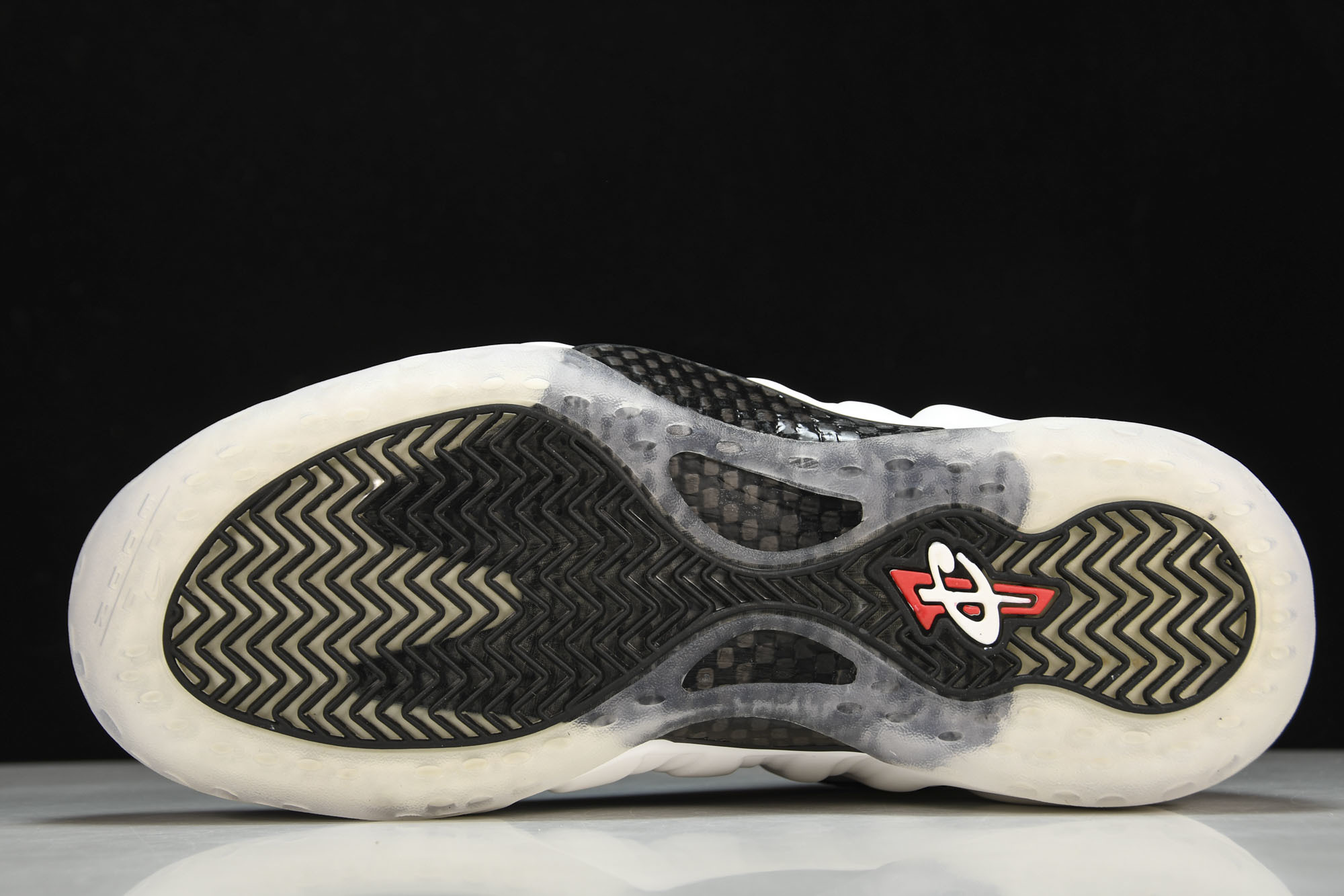 NK Air Foamposite One  白蓝喷 篮球鞋 -40038.5 39 41 42 42.