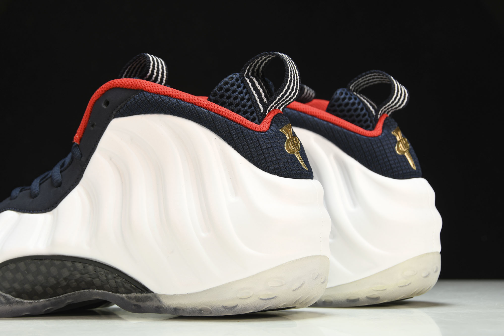 NK Air Foamposite One  白蓝喷 篮球鞋 -40038.5 39 41 42 42.