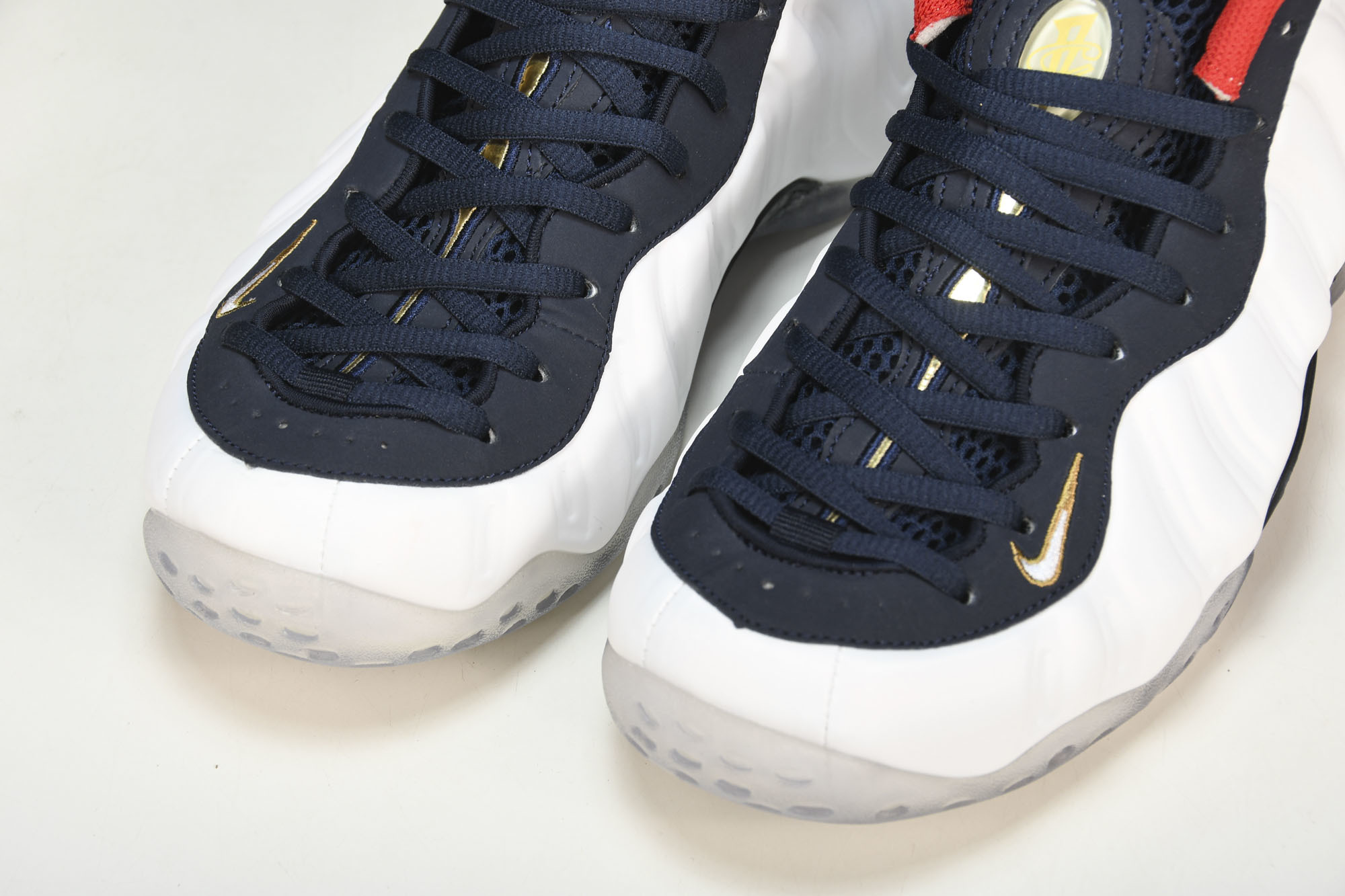 NK Air Foamposite One  白蓝喷 篮球鞋 -40038.5 39 41 42 42.