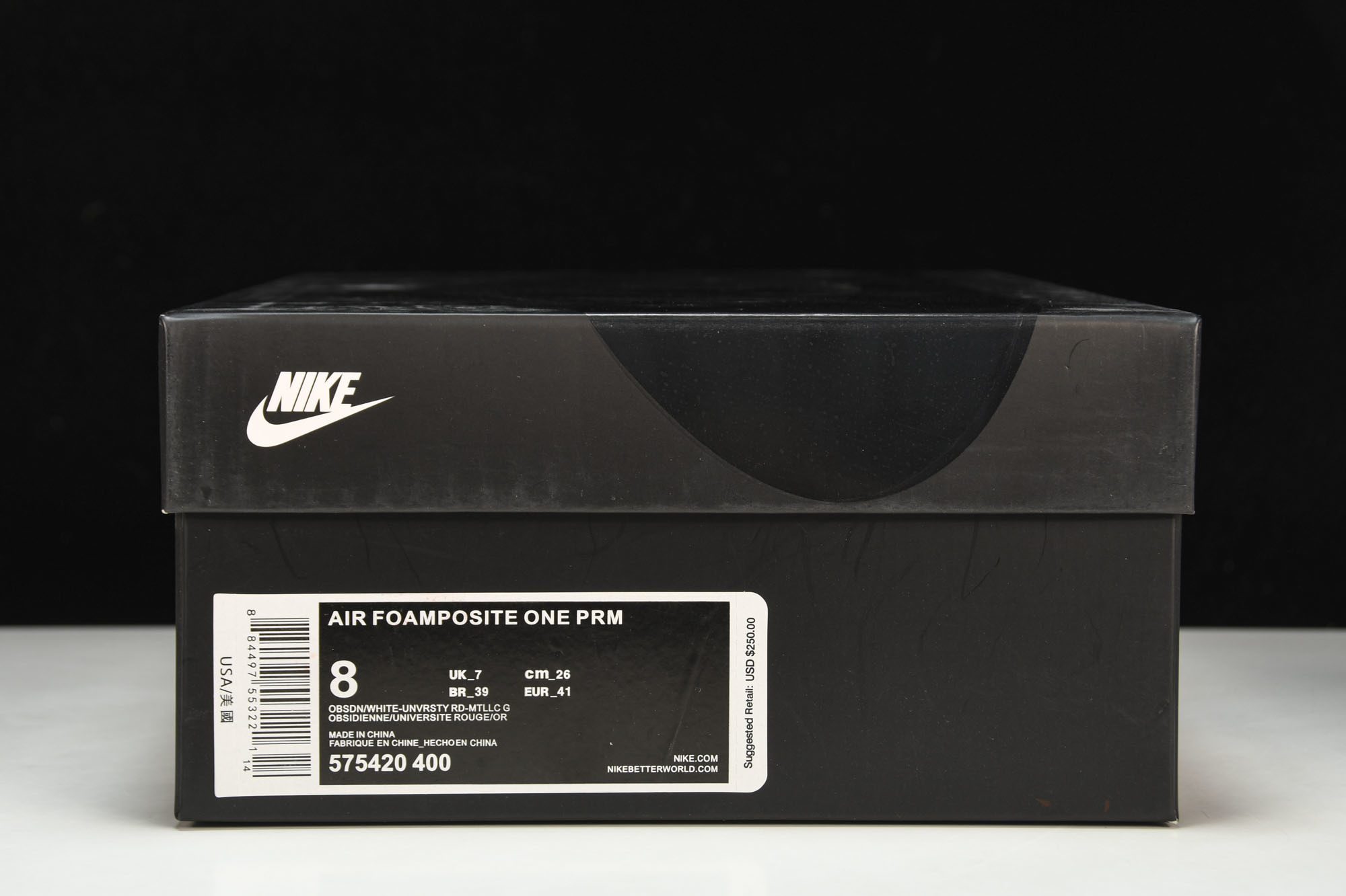 NK Air Foamposite One  白蓝喷 篮球鞋 -40038.5 39 41 42 42.