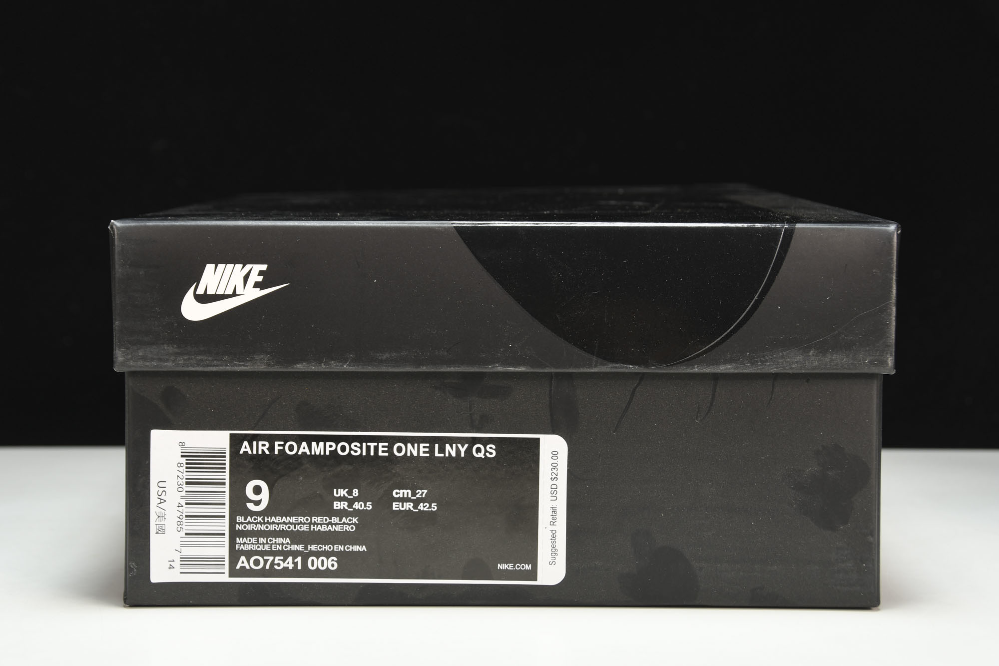 NK Air Foamposite One CNY限量新年烟花喷AO7541-00638.5 39 41