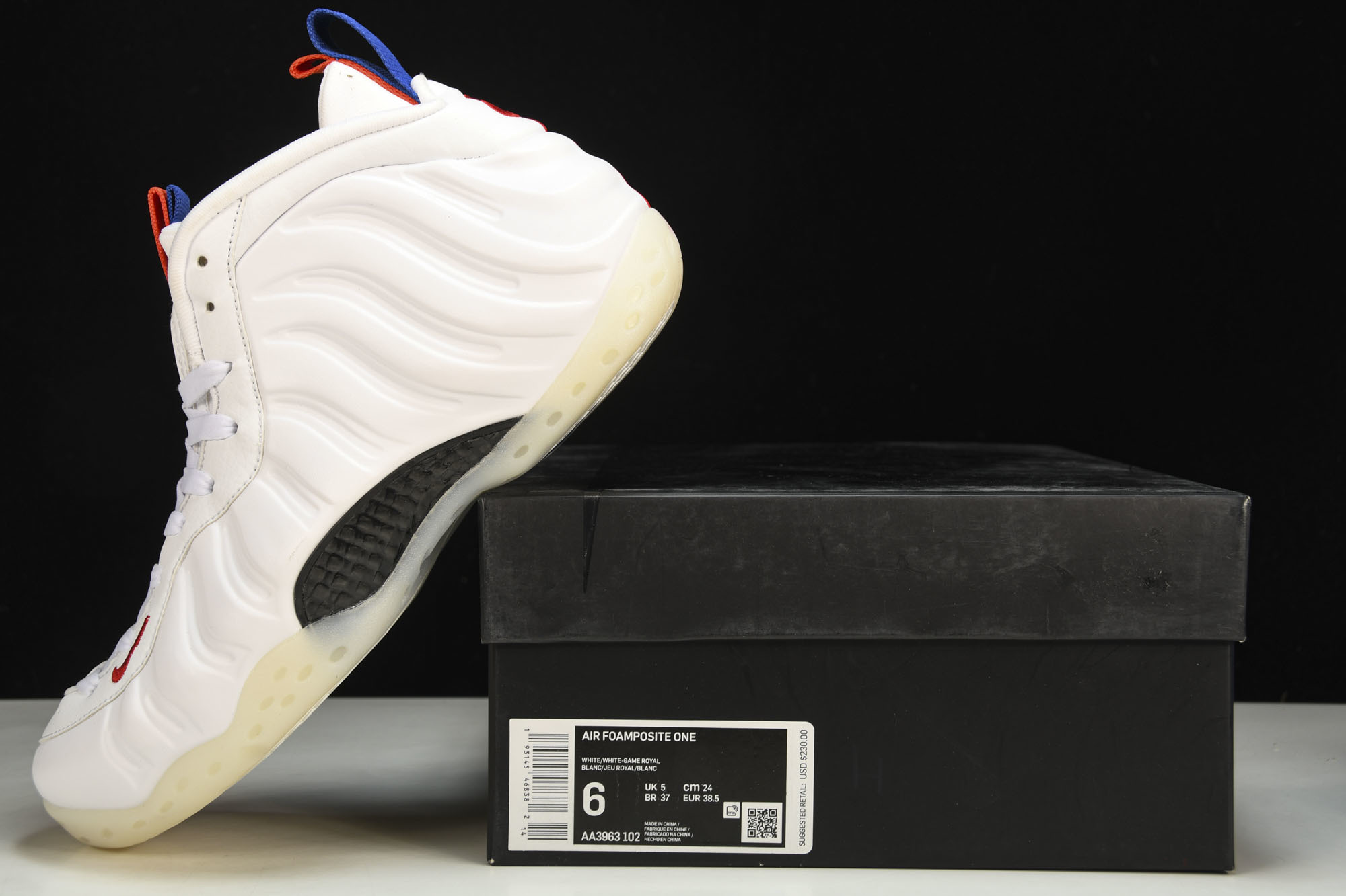 NK Air Foamposite One USA 鸳鸯 阴阳喷 AA3963-10238.5 39 4