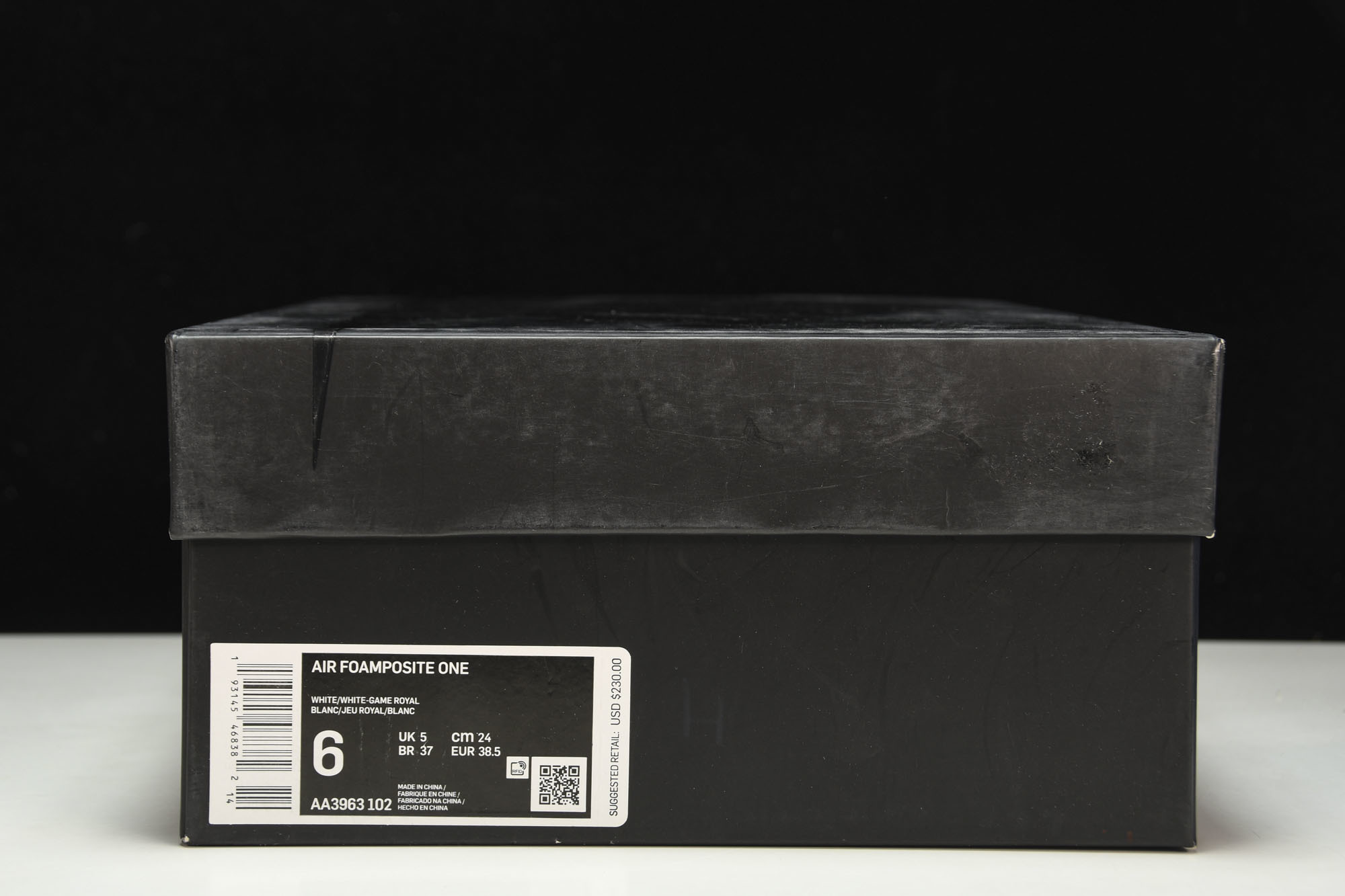 NK Air Foamposite One USA 鸳鸯 阴阳喷 AA3963-10238.5 39 4