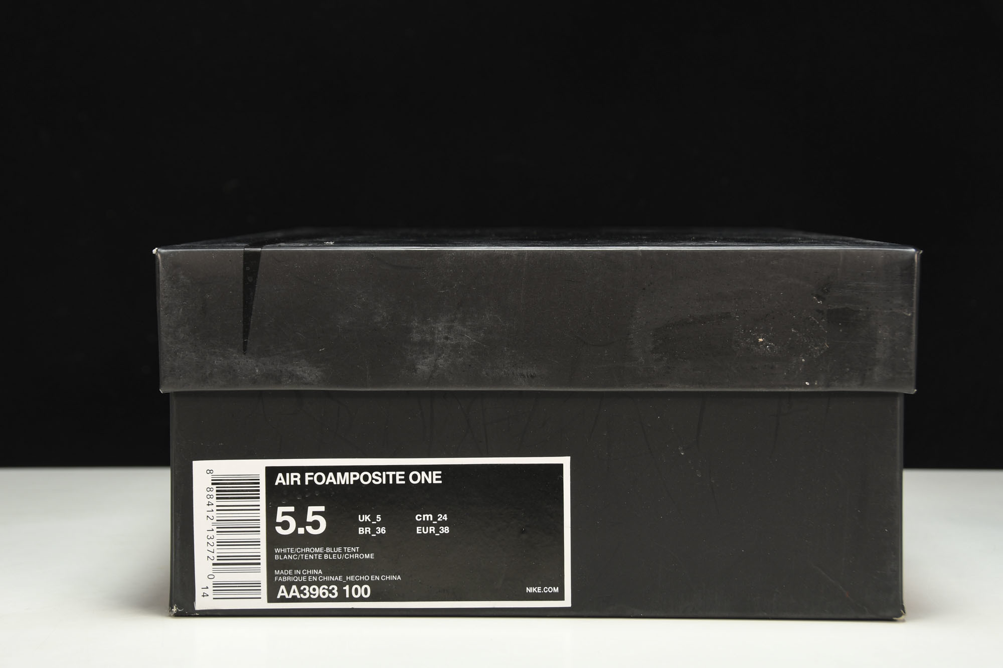 NK Air Foamposite One WMNS Chrome 白银喷泡 AA3963-10038.