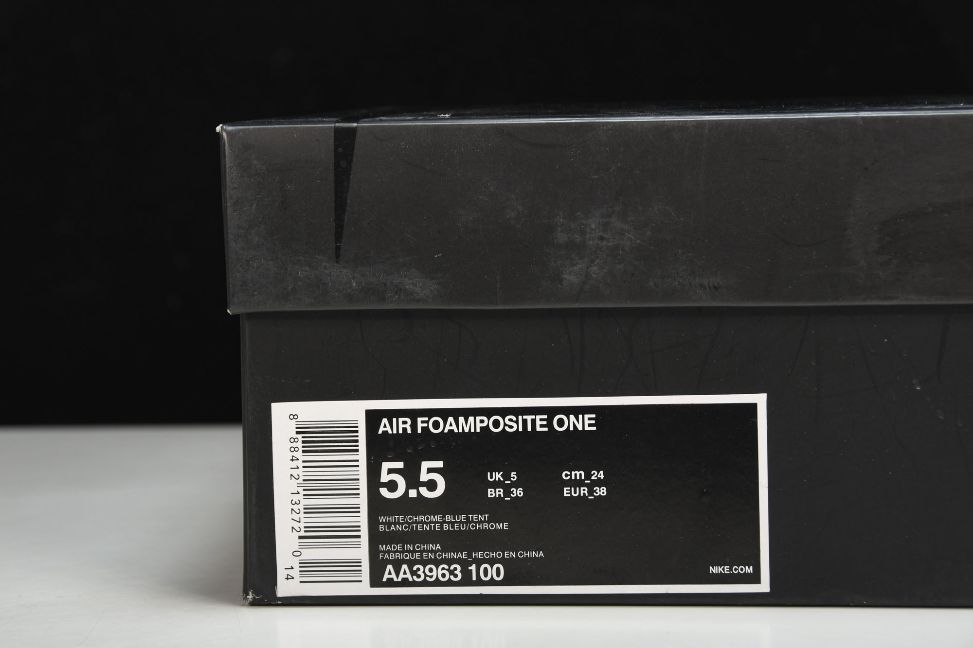 NK Air Foamposite One WMNS Chrome 白银喷泡 AA3963-10038.