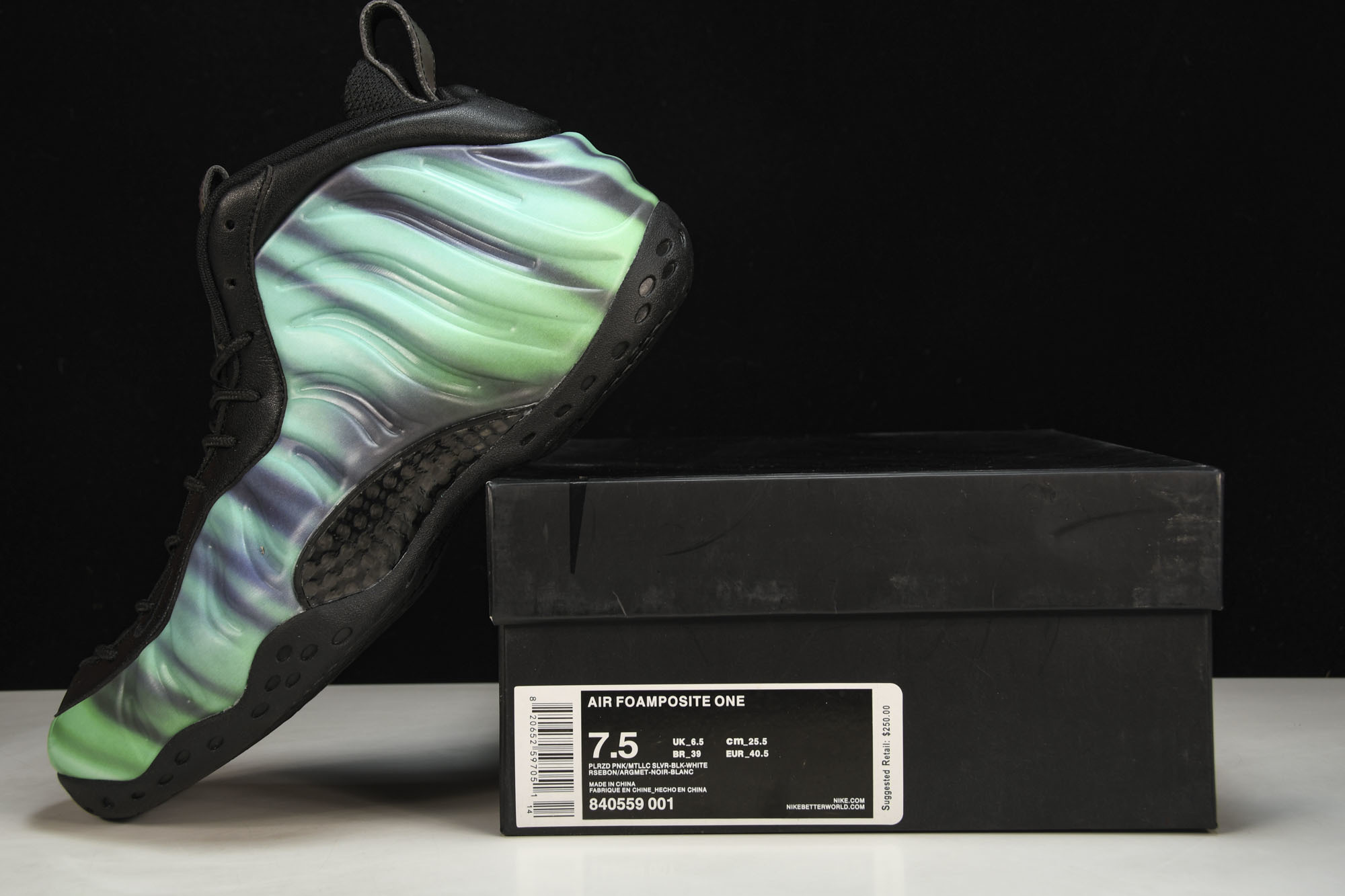NK Air Foamposite One 全明星 北极光喷 喷泡 -00138.5 39 41 42 