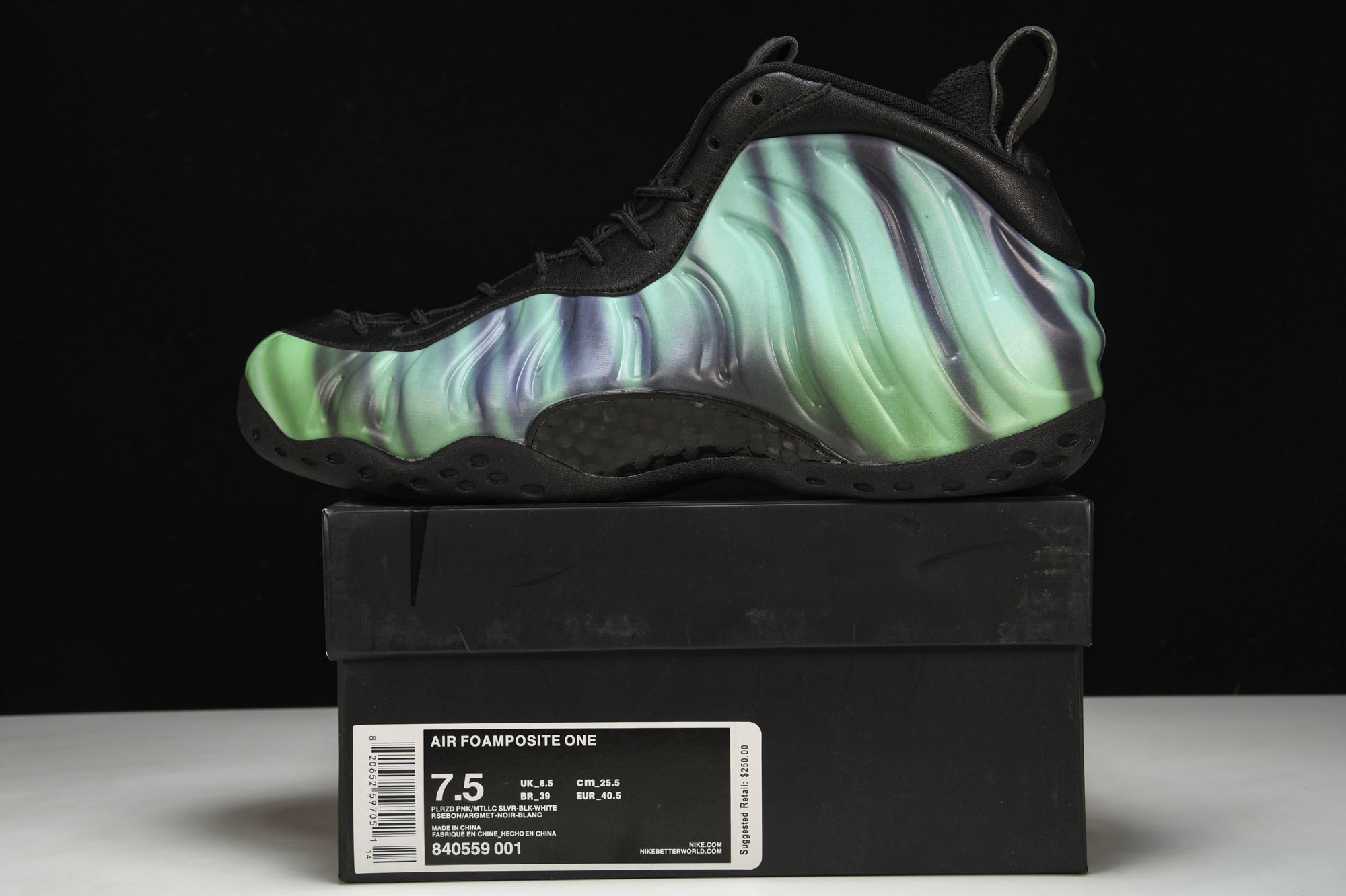 NK Air Foamposite One 全明星 北极光喷 喷泡 -00138.5 39 41 42 