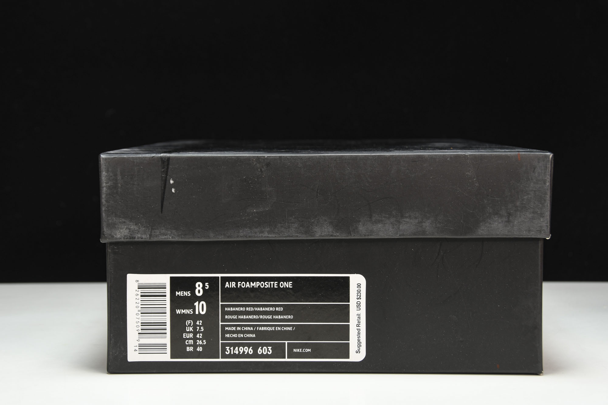 NK Air Foamposite One 橘红喷 橙喷 辣椒喷-60338.5 39 41 42 42