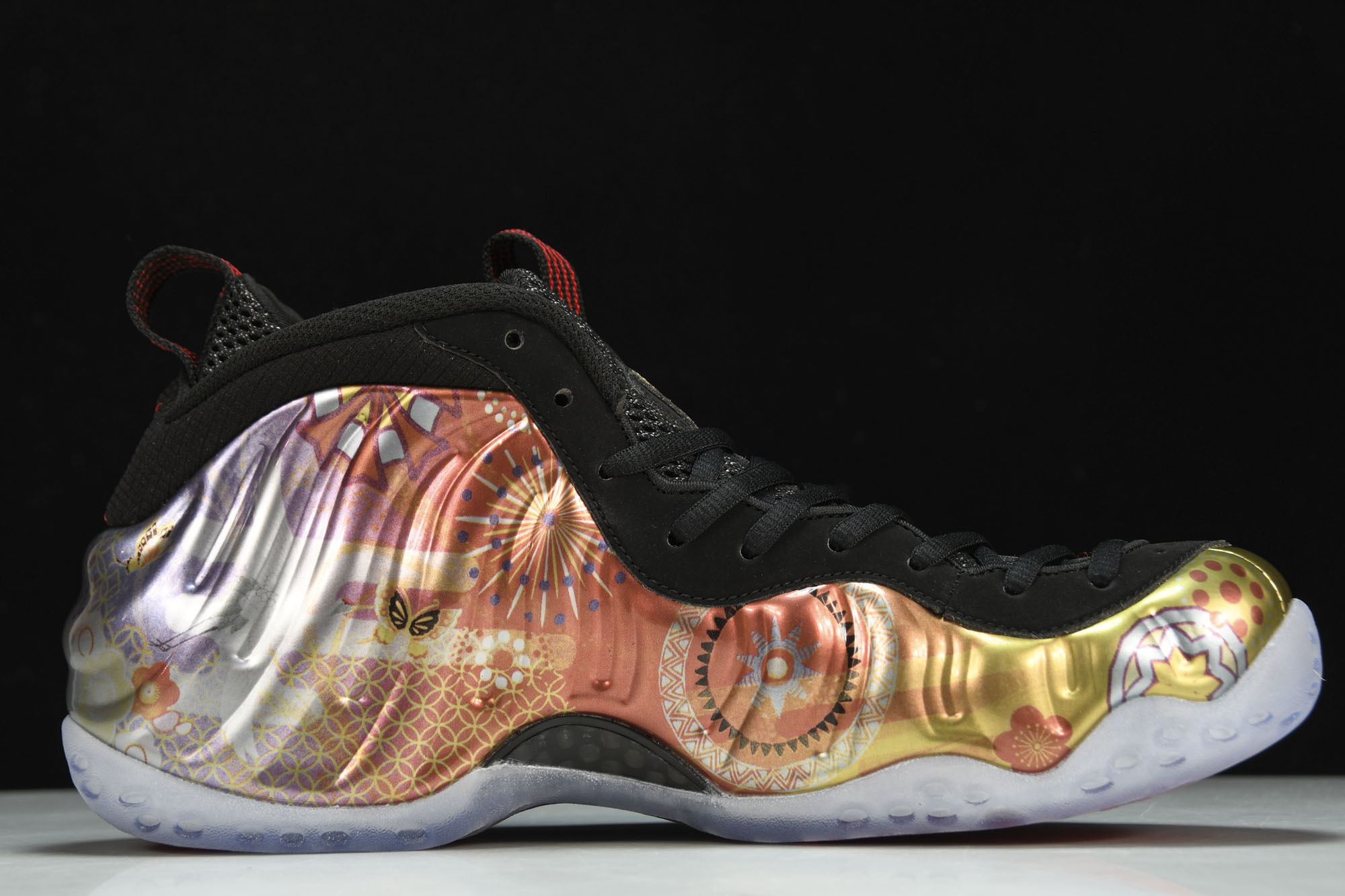NK Air foamposite one 烟花喷 中国年喷泡 AO7541-00638.5 39 41