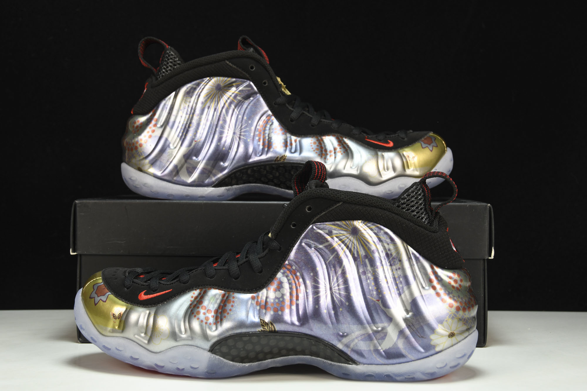 NK Air foamposite one 烟花喷 中国年喷泡 AO7541-00638.5 39 41